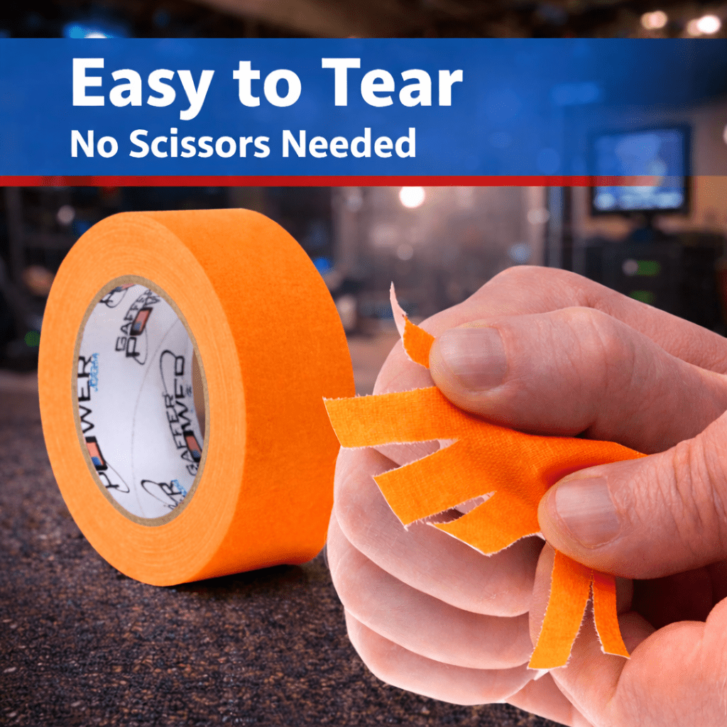 Gaffer Tape — Fluoro Orange 2" x 30yd - Randy's LLC