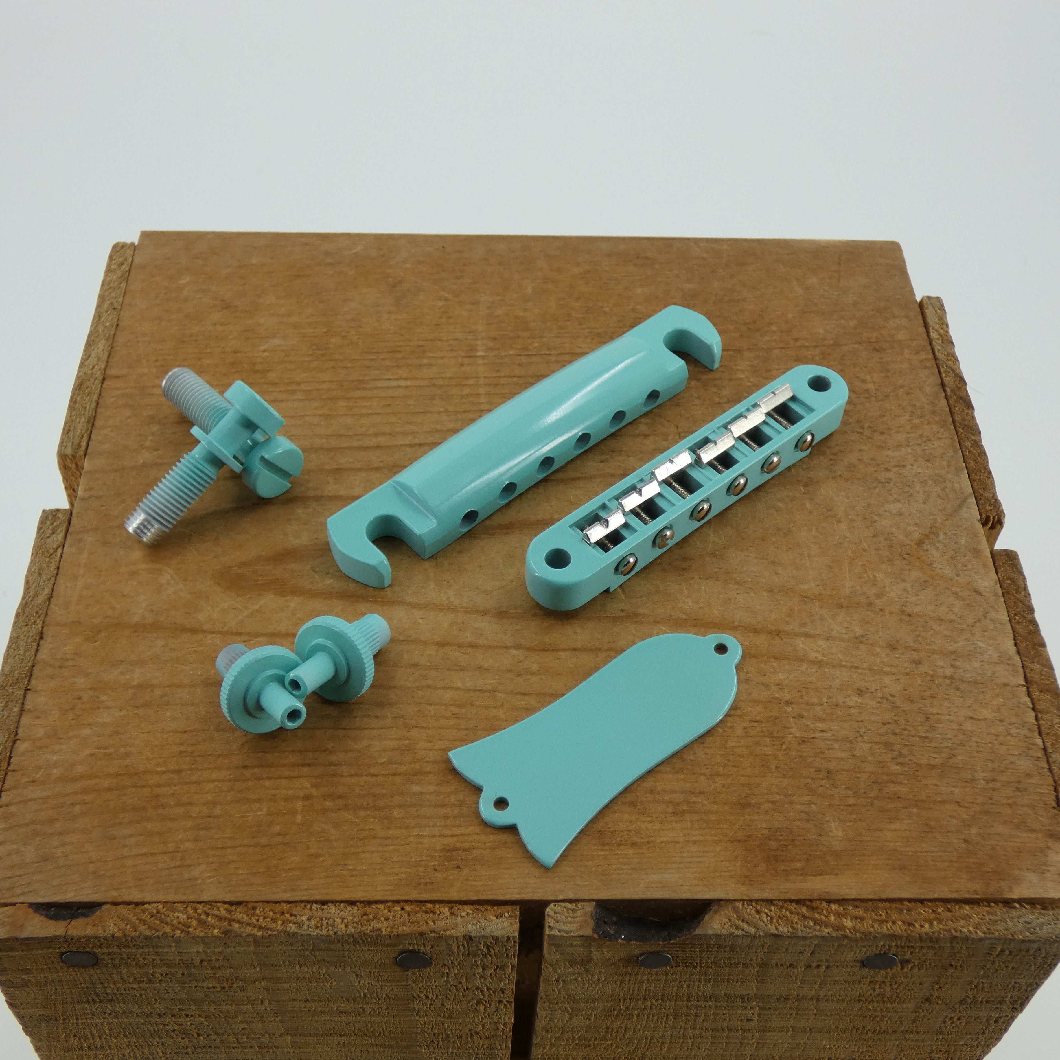 Cerakote® Parts Kit for Gibson® Guitars | 1 of 1 Prototype (9-Pieces) - '50s Teal - Randy's LLC