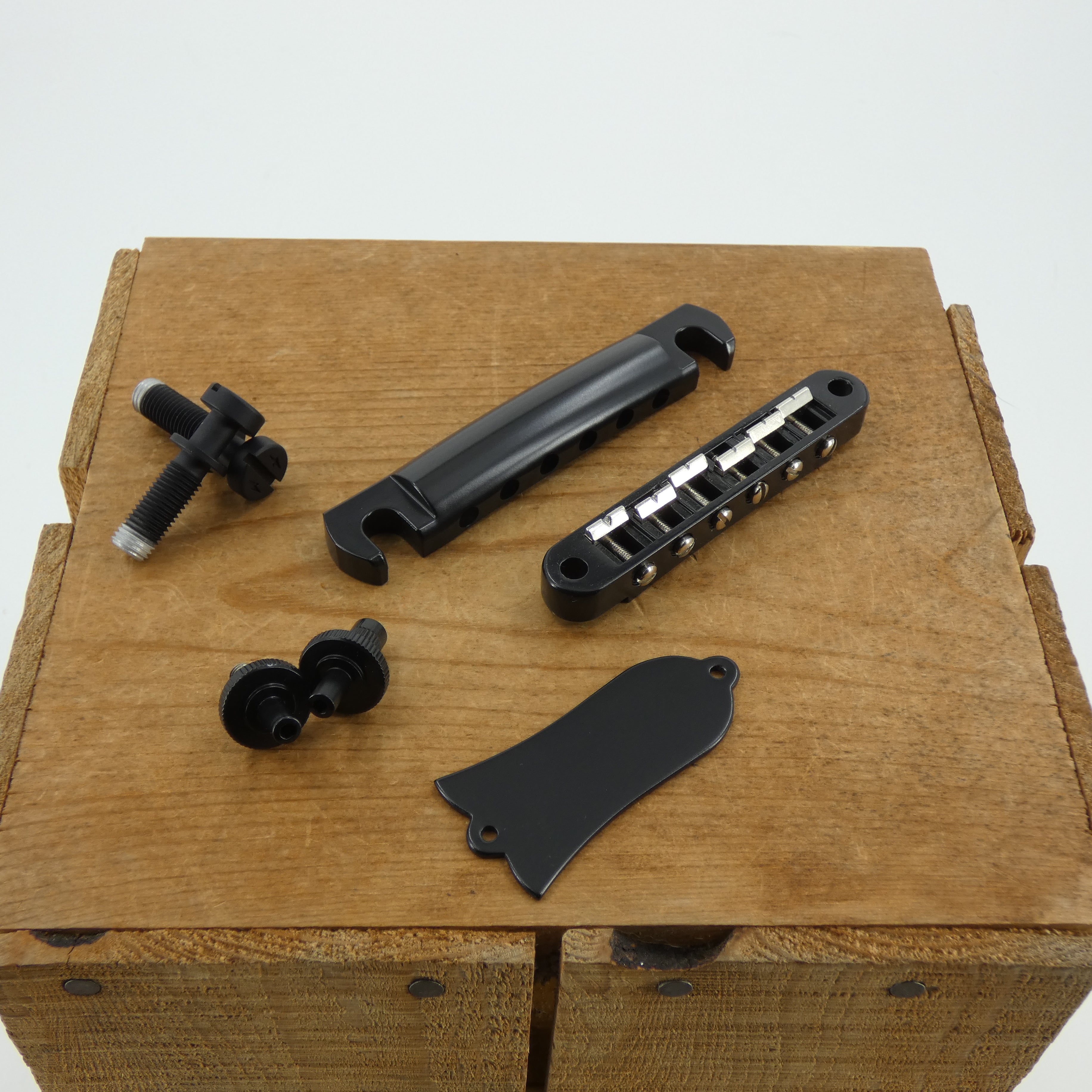 Cerakote® Parts Kit w Engraving for Gibson® Guitars | 1 of 1 Prototype (9-Pieces) - Black - Randy's LLC