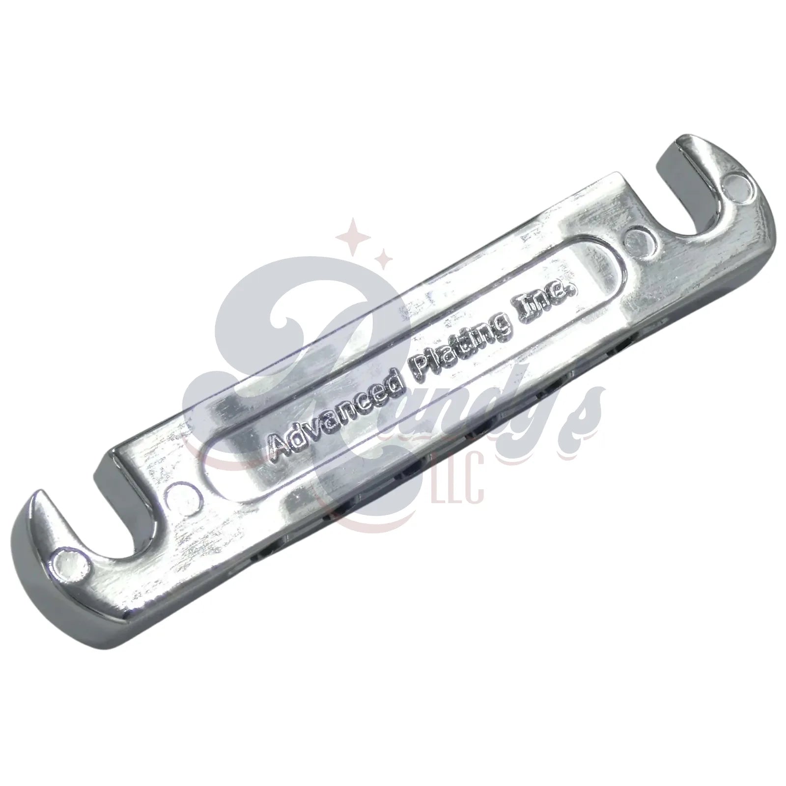 Advanced Plating Inc (API) NOS PEACE Stop Bar Tailpiece - Fits Gibson® Les Paul® Peace & Epiphone®