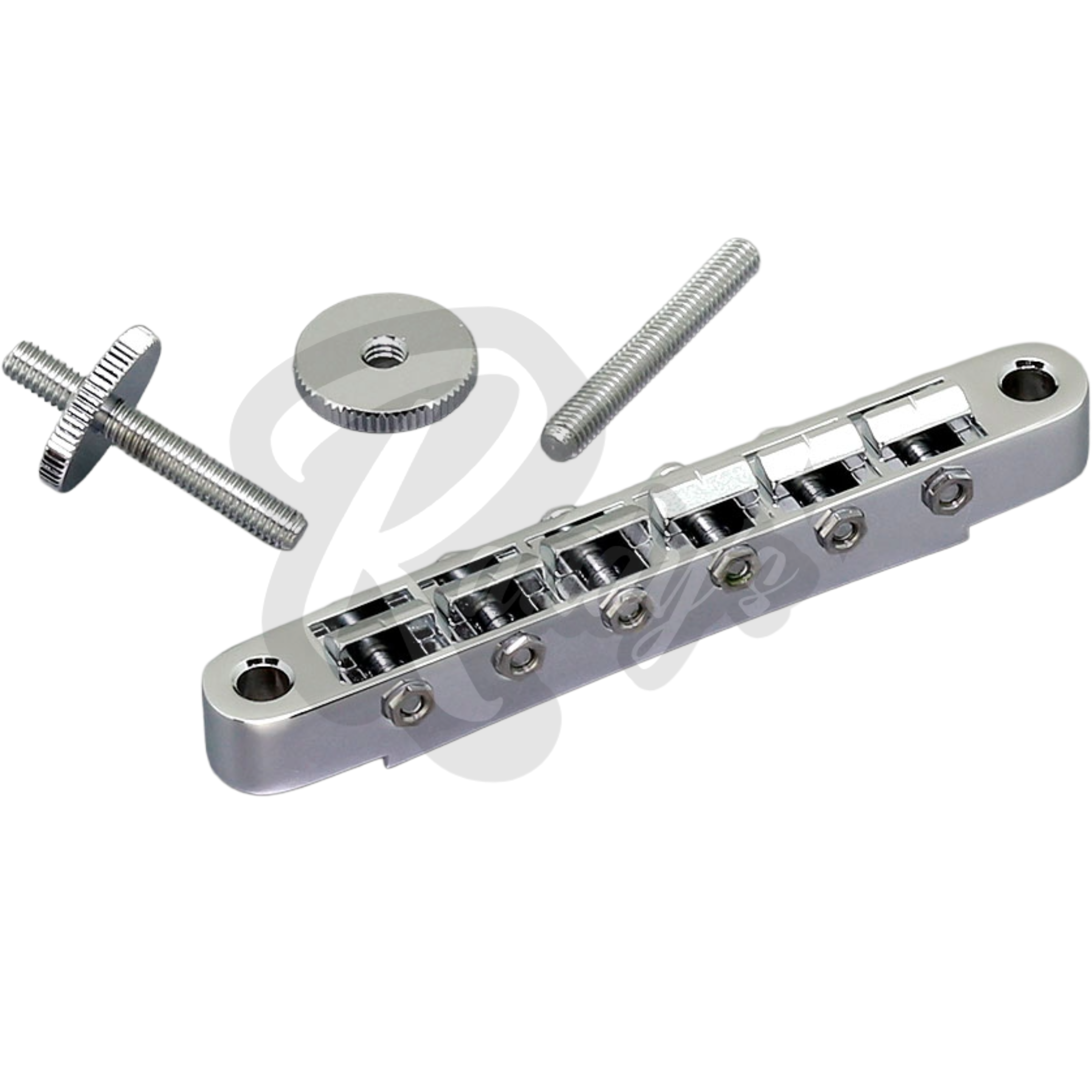 GE104B Nashville Tune-O-Matic Bridge w/ M4 Posts - Fits Gibson® - Randy's LLC