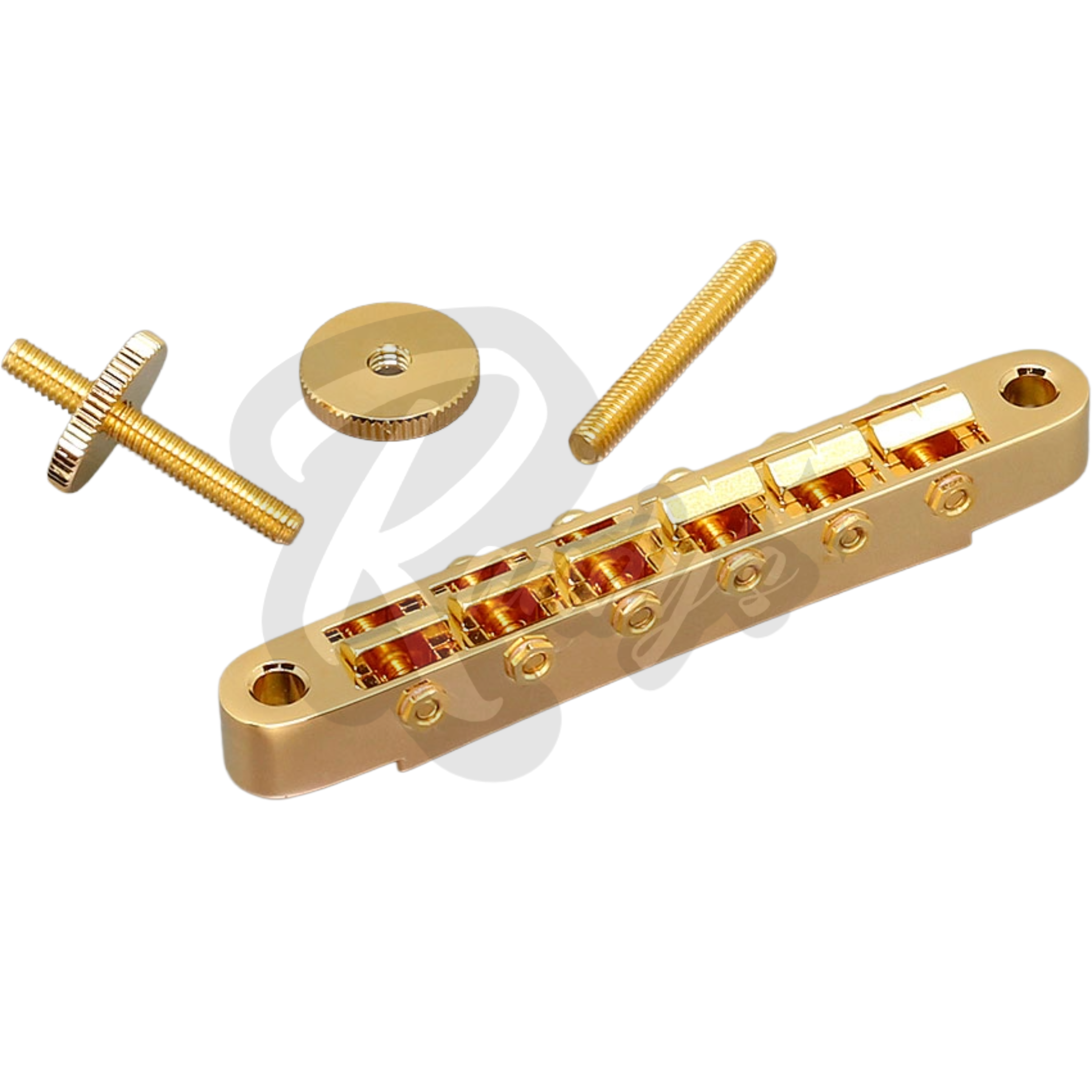 GE104B Nashville Tune-O-Matic Bridge w/ M4 Posts - Fits Gibson® - Randy's LLC