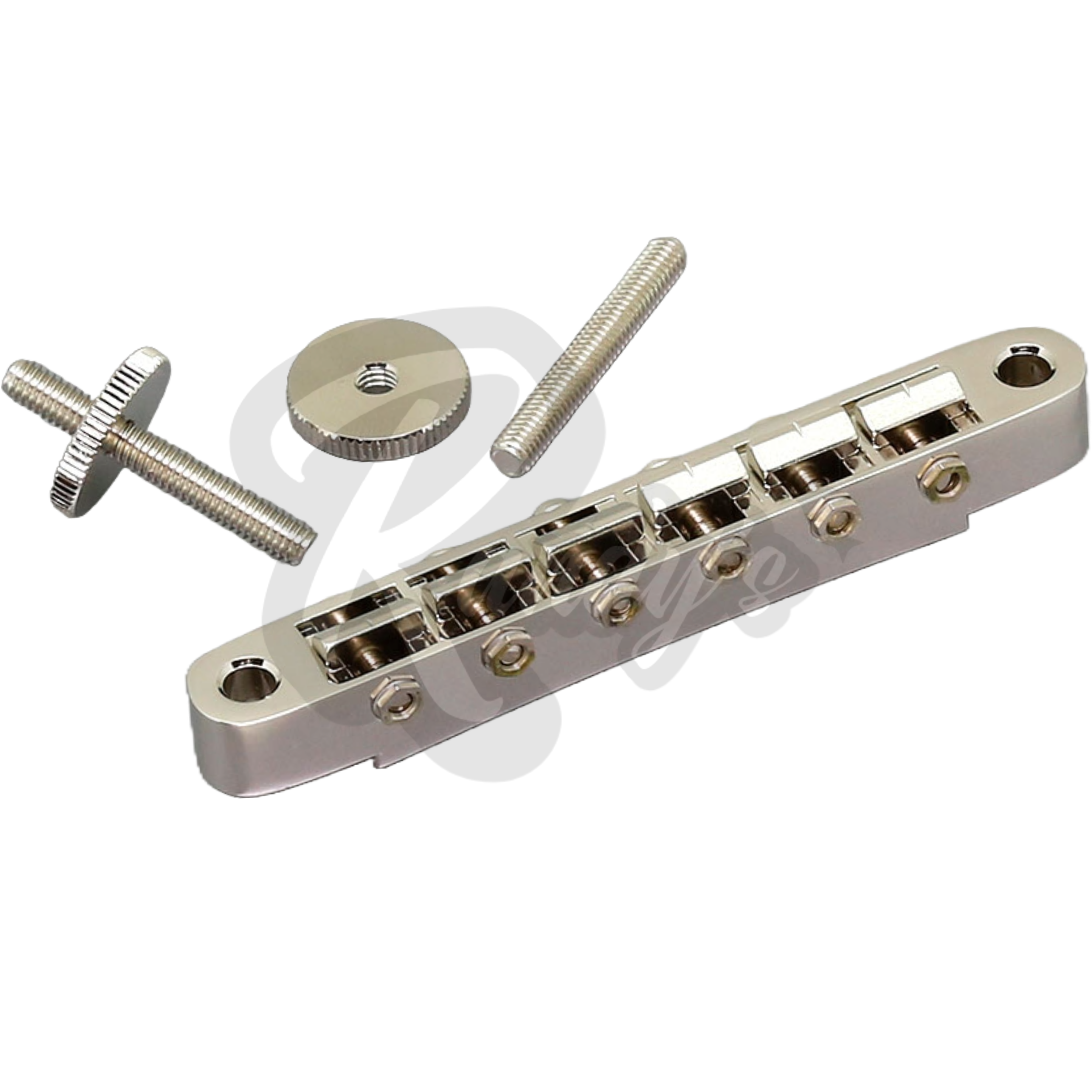 GE104B Nashville Tune-O-Matic Bridge w/ M4 Posts - Fits Gibson® - Randy's LLC