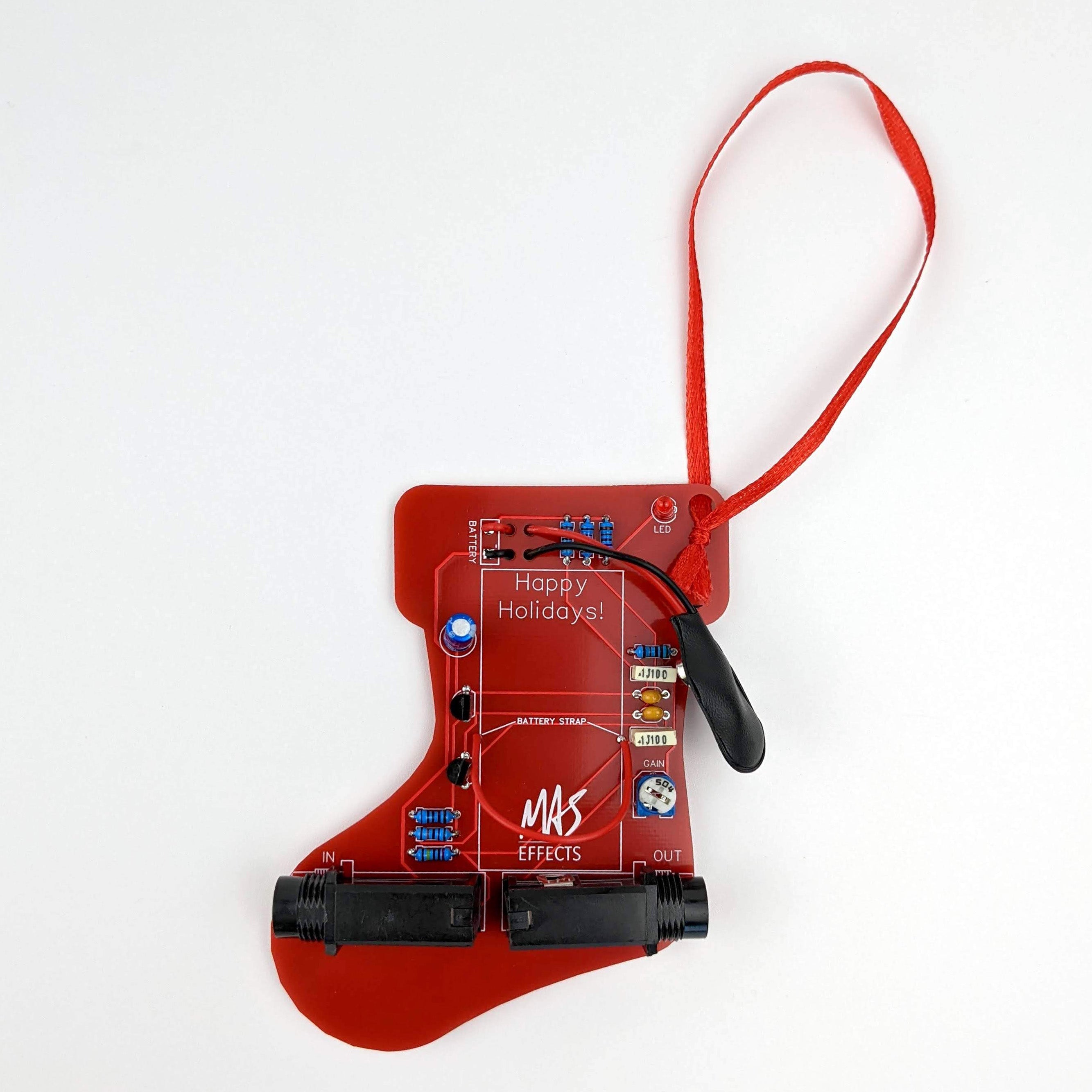 Christmas Holiday Guitar Effects Pedal Ornament Kit - Randy's LLC