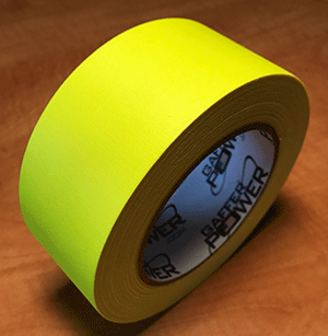 Gaffer Tape — Fluoro Yellow 2" x 30yd - Randy's LLC