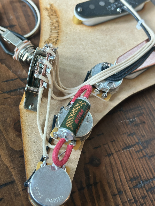 1963 Strat Prewired Pickguard Harness - Randy's LLC