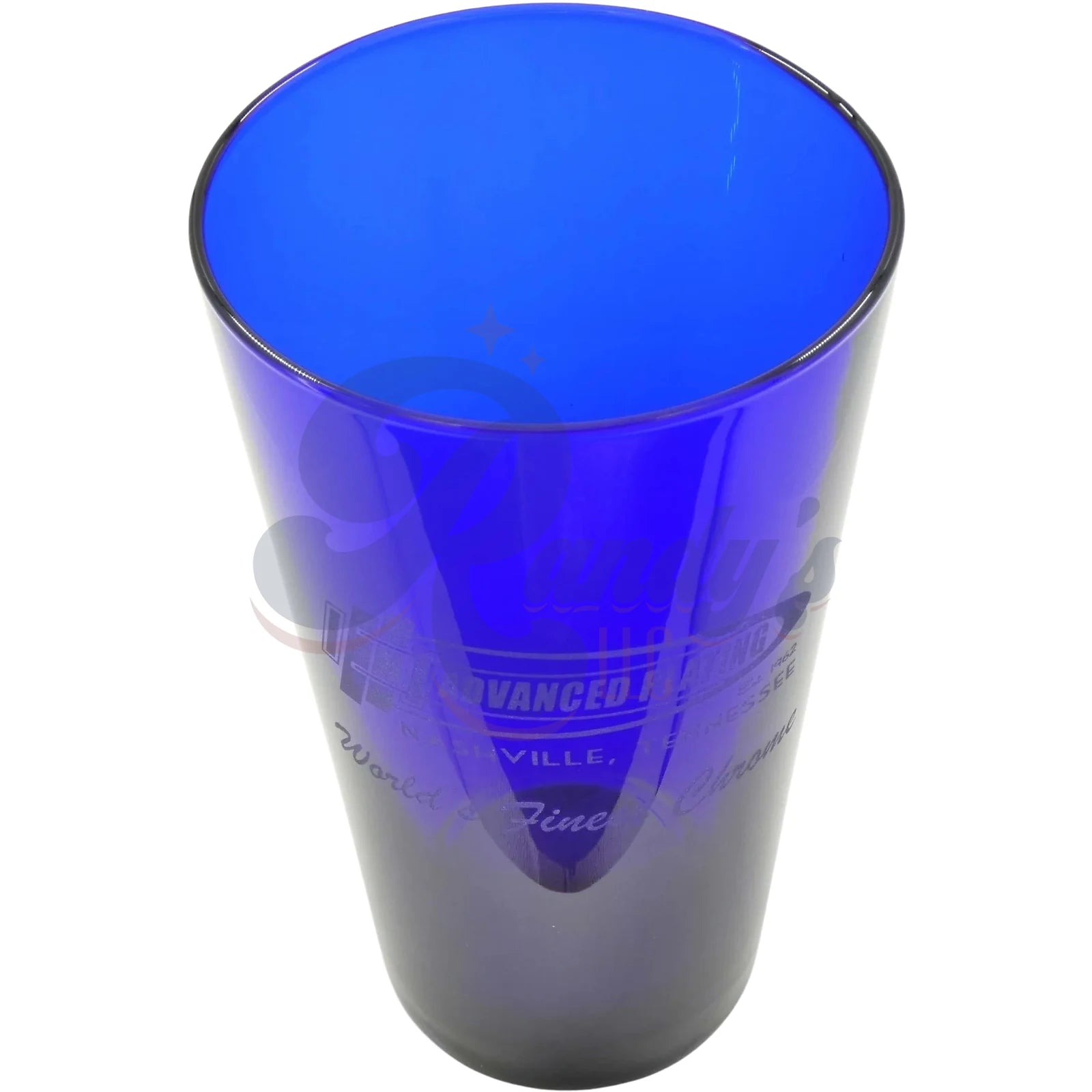 Advanced Plating | "The World's Finest Chrome!" Etched Pint Glass - Randy's LLC
