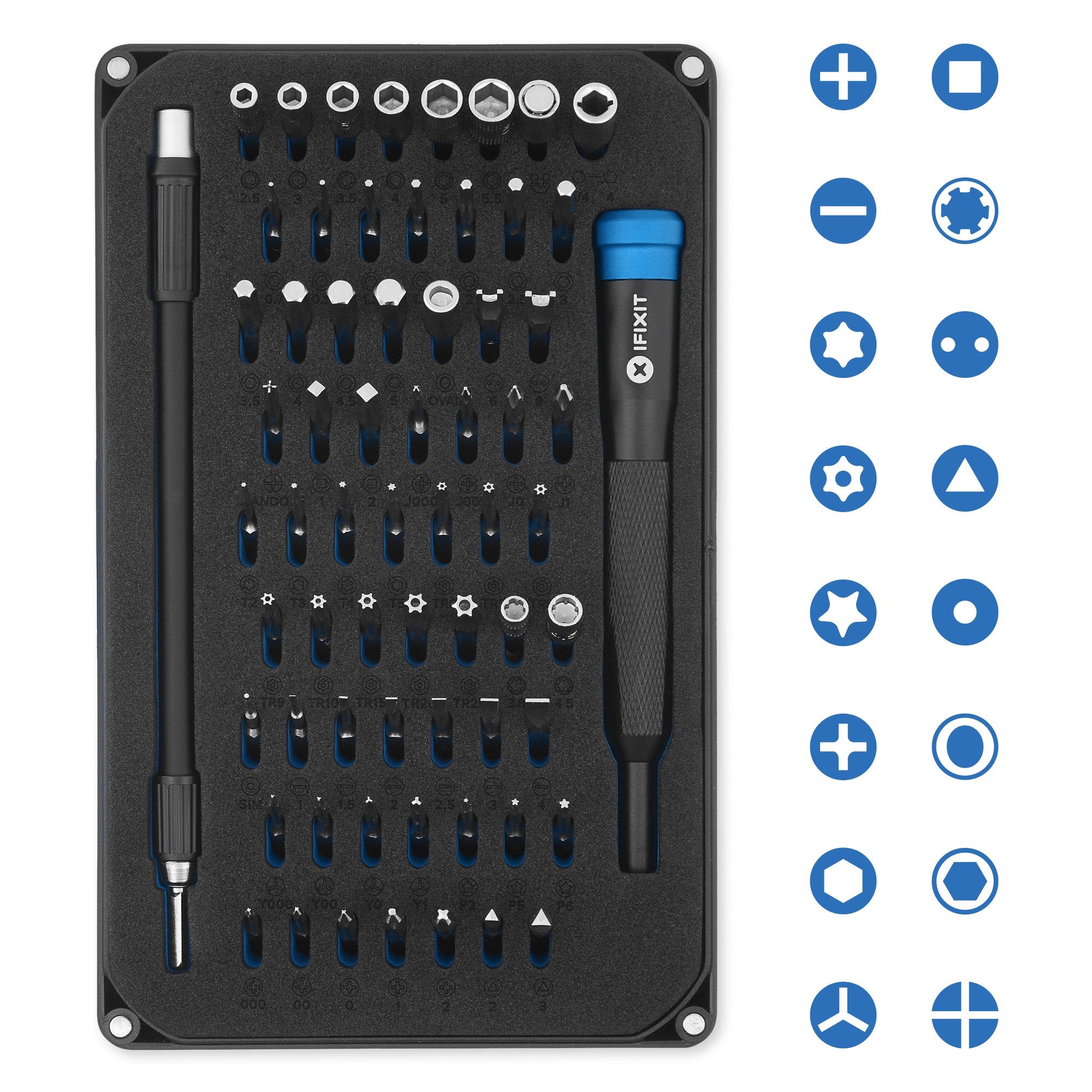 Mako Guitar Repair Driver Kit w/ 64 Precision Bits - Randy's LLC