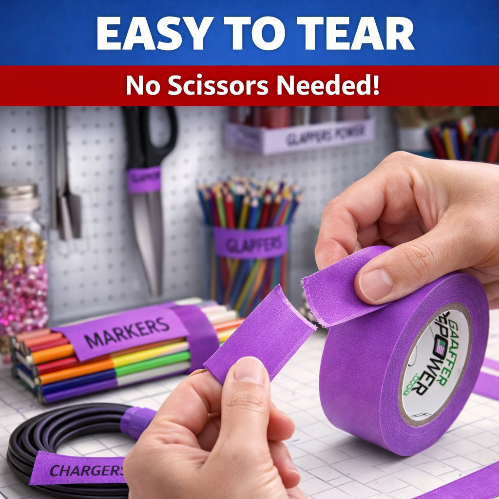 Gaffer Tape — Purple 2" x 30yd - Randy's LLC