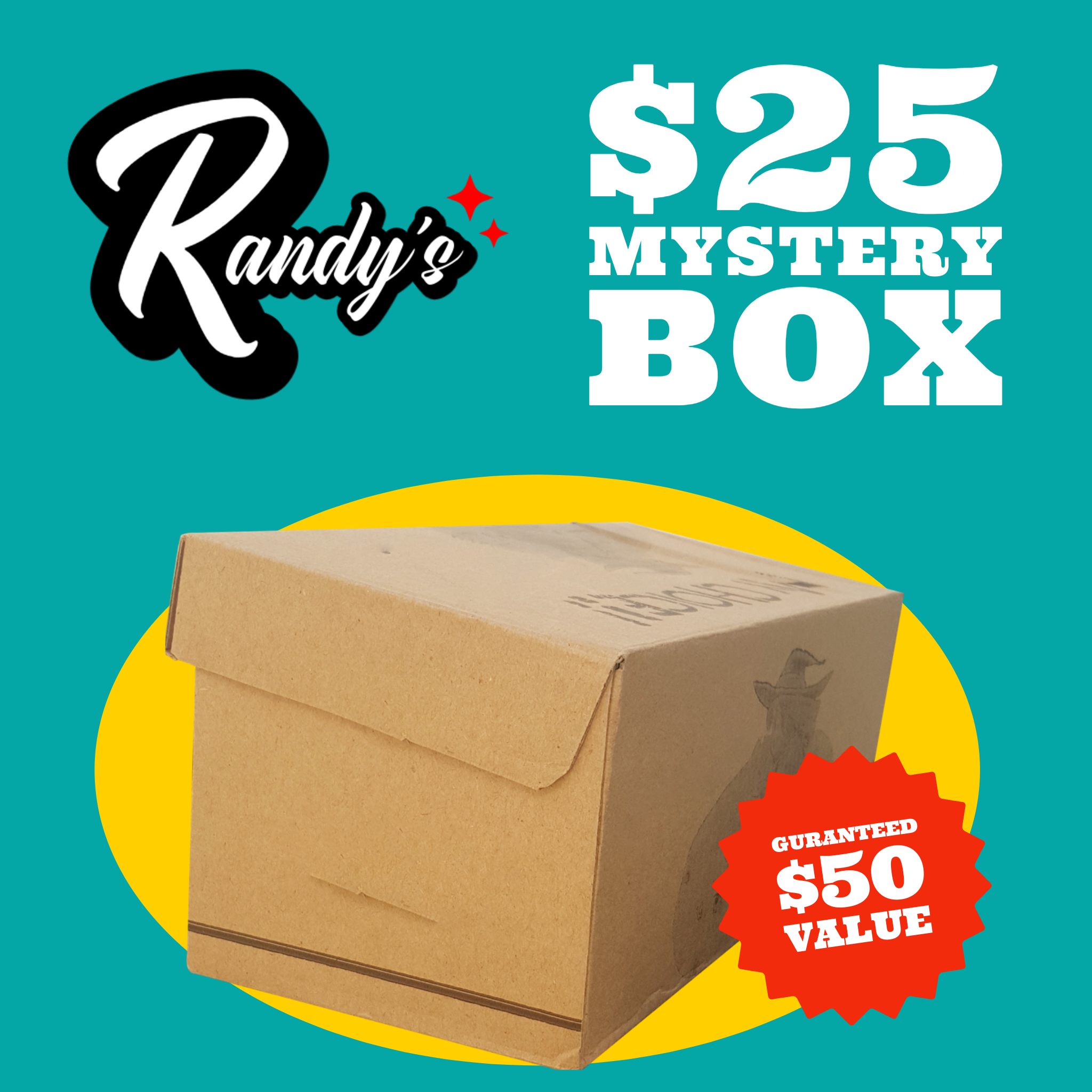 Randy's Mystery Box | Grab Bag  - Advanced Plating, Ernie Ball, Grover & More! - Randy's LLC