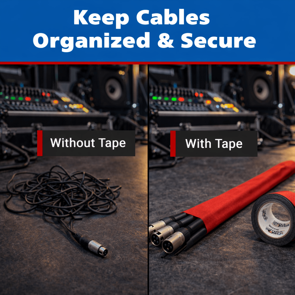 Gaffer Tape — Red 2" x 30yd - Randy's LLC