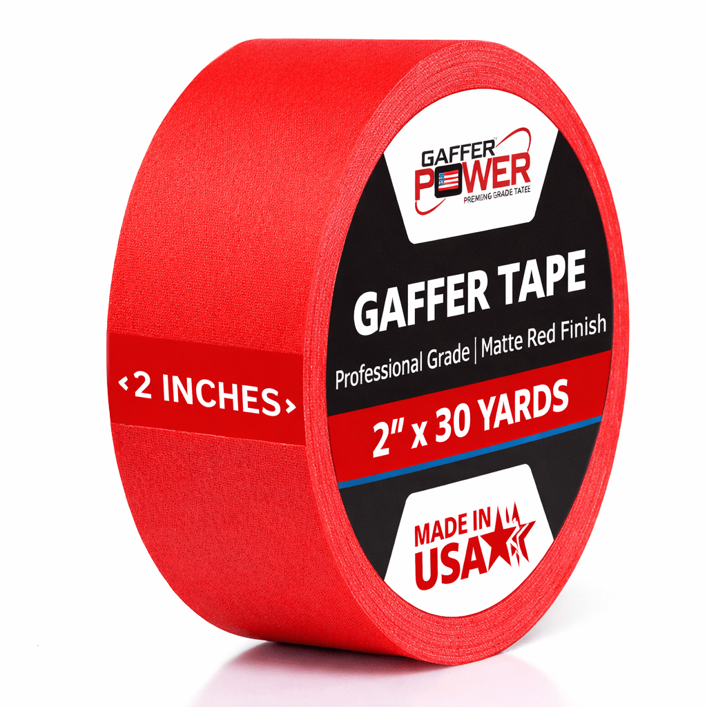 Gaffer Tape — Red 2" x 30yd - Randy's LLC