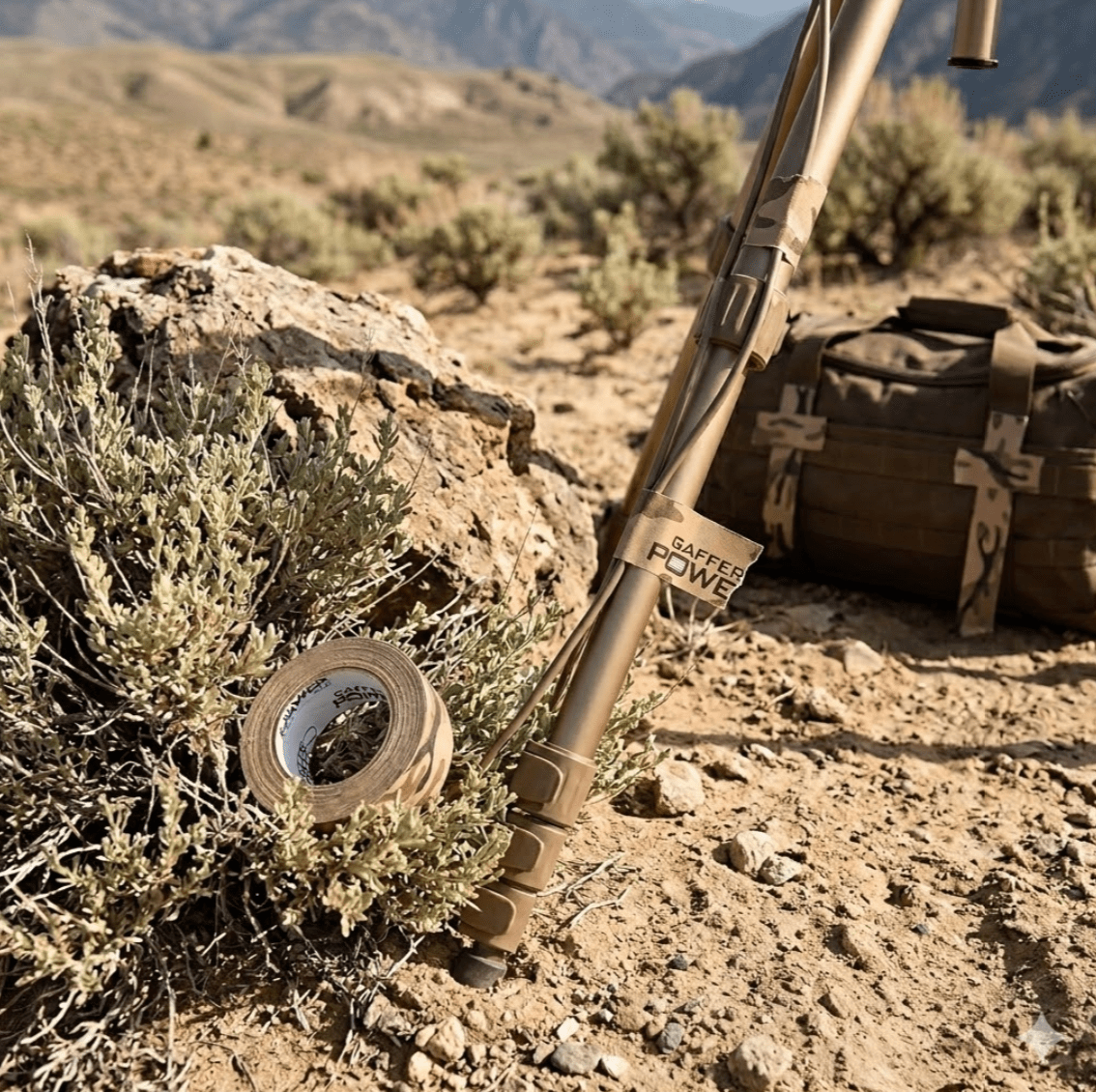 Gaffer Tape - Army Green Camo 2" x 25yd - Randy's LLC