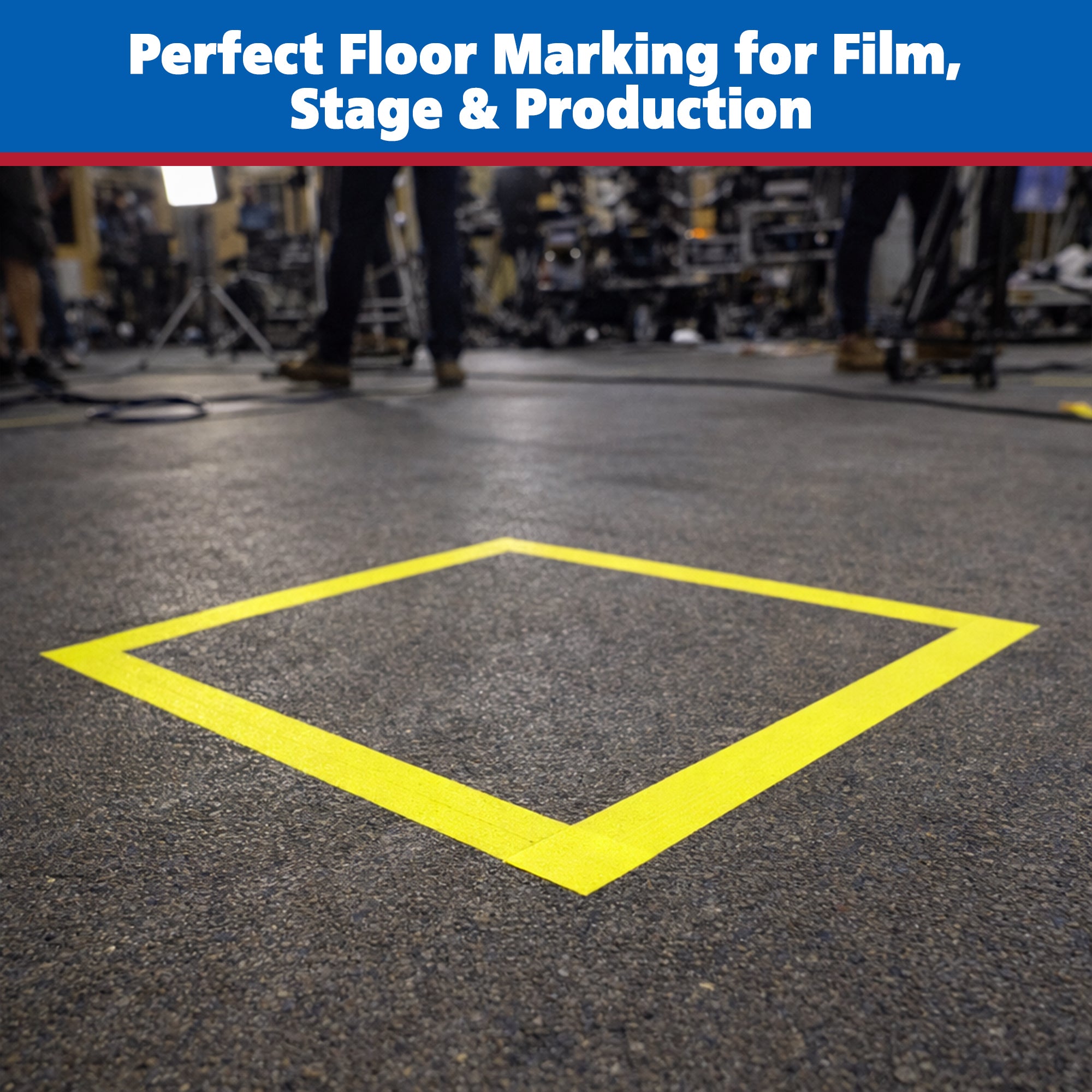 Gaffer Tape — Yellow 2" x 30yd - Randy's LLC