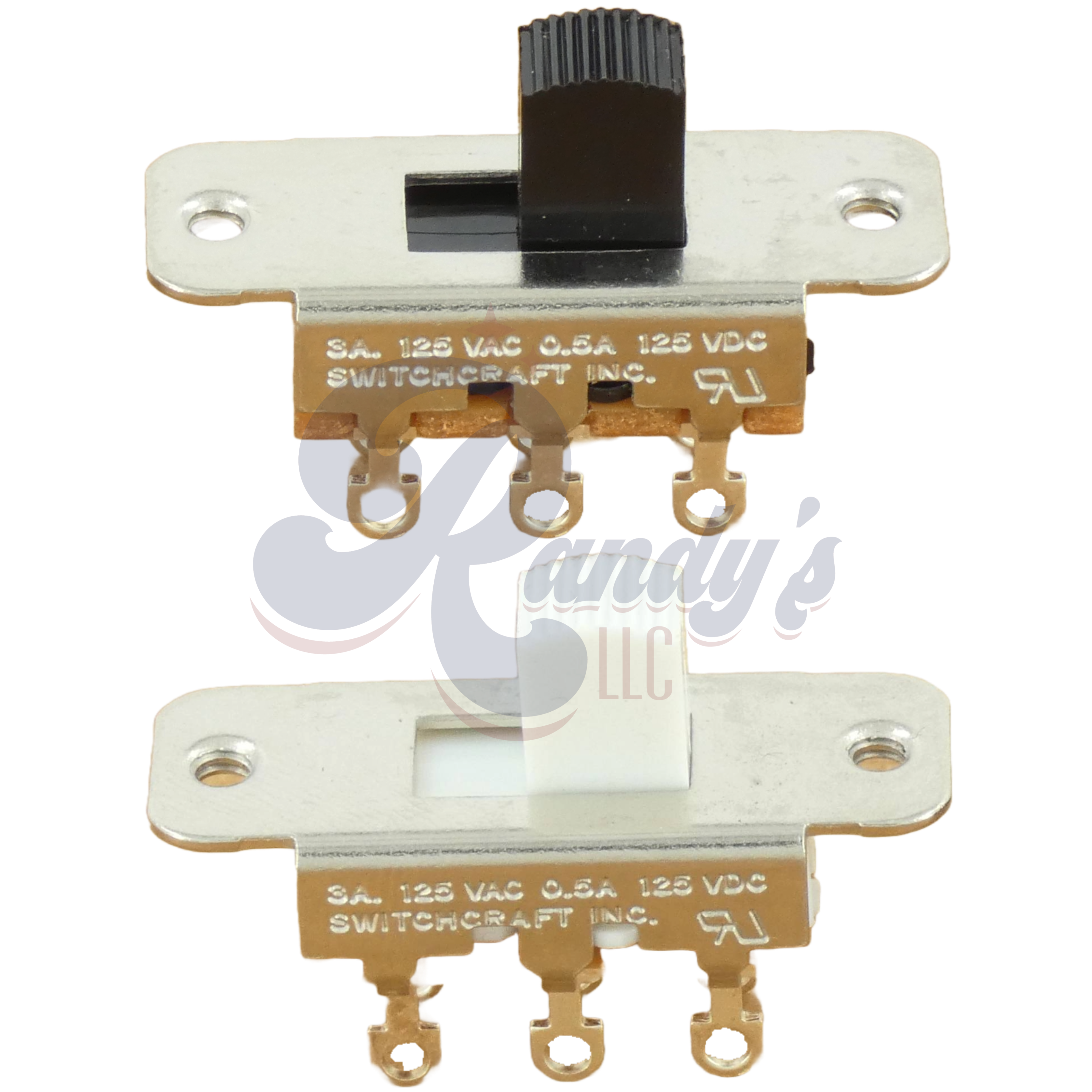 Switchcraft Slide Switch (2-Position) - Fits Fender® Jaguar® & Jazzmaster® - Randy's LLC