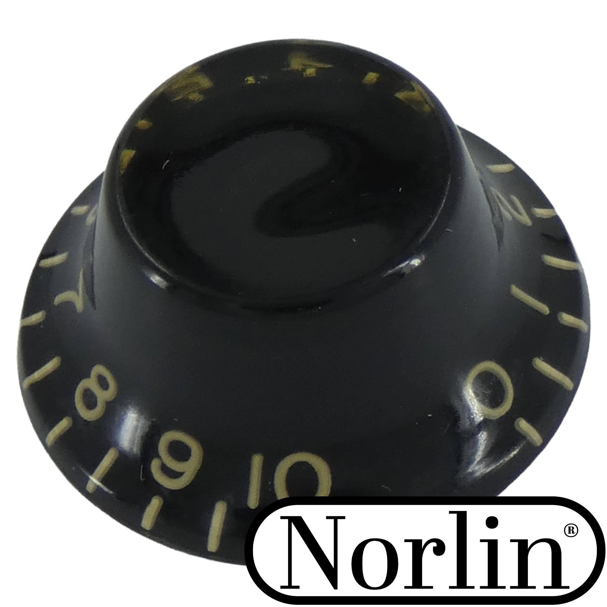Historic CAB Top Hat/Bell Knob for Gibson® Guitars - Randy's LLC
