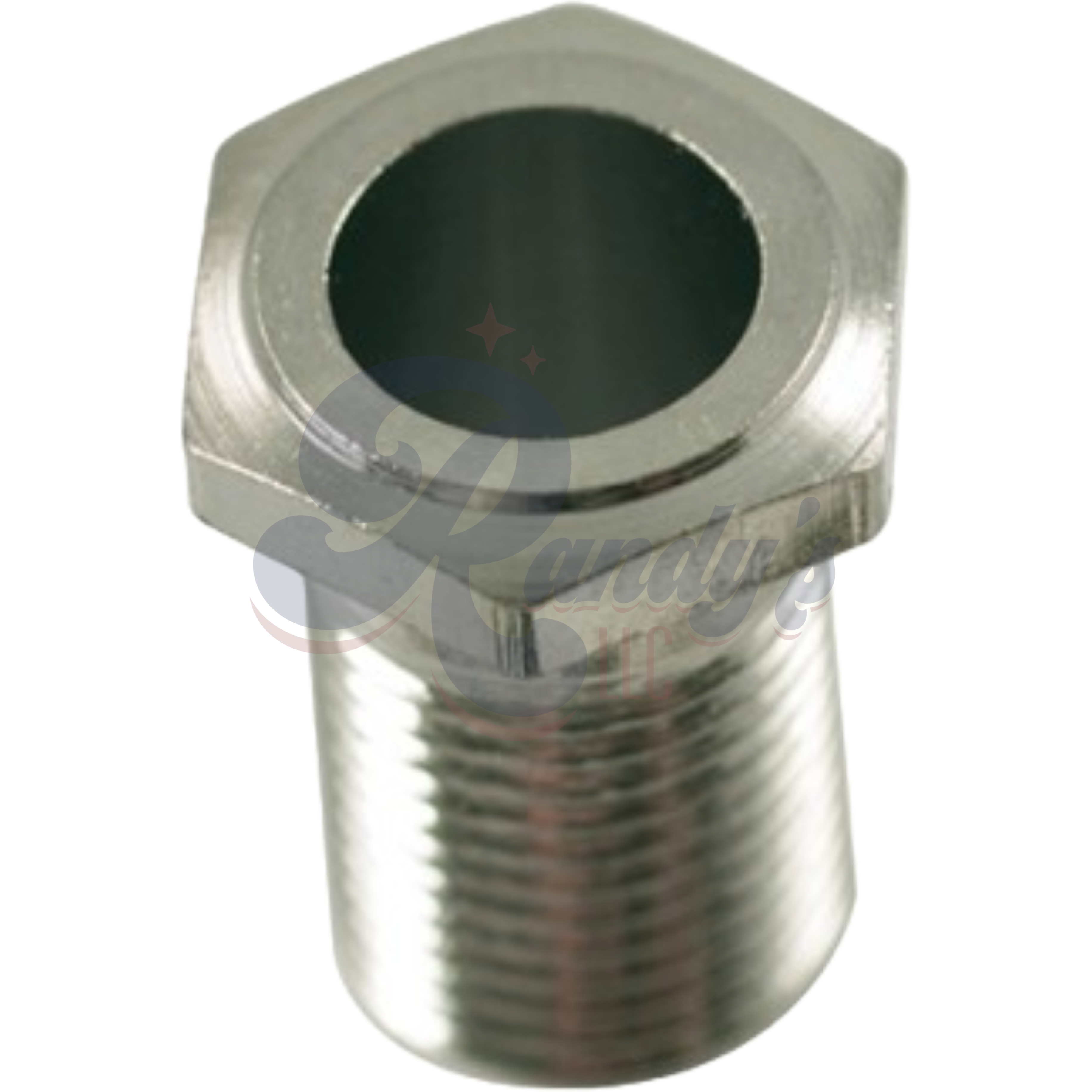 Kluson Replacement Threaded Hex Head Bushing For Contemporary Diecast Series Tuning Machines (Individual) - Fits GOTOH® & Grover® - Randy's LLC