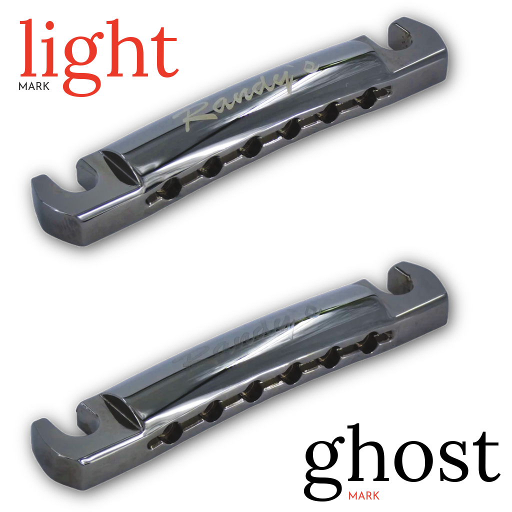 Custom Engraved Guitar Part - Stop Bar Tailpiece for Gibson® Guitars - Randy's LLC