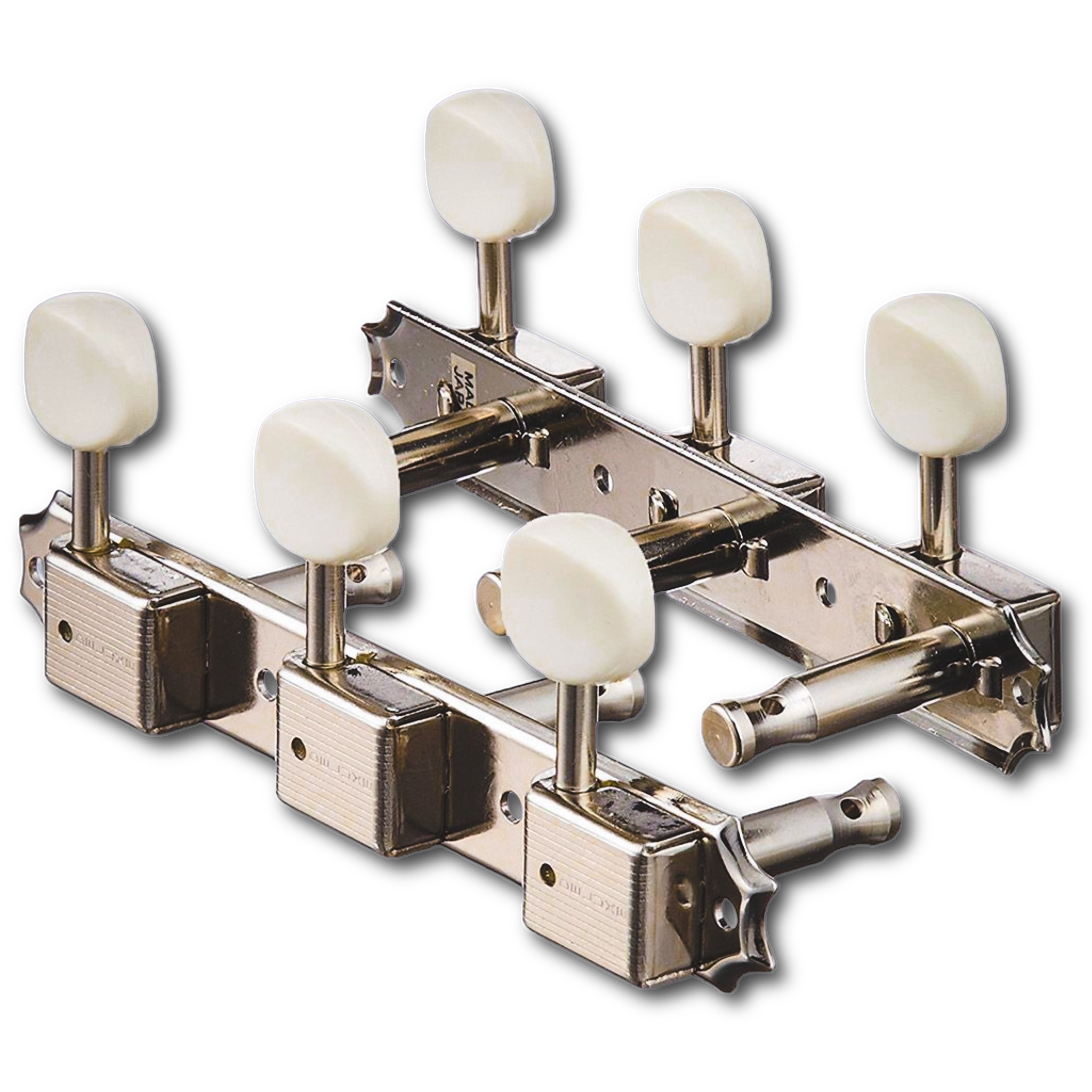 Tuners by Gotoh® w/ Oval Buttons (3-On-Plate) - Fits Gibson® - Randy's LLC