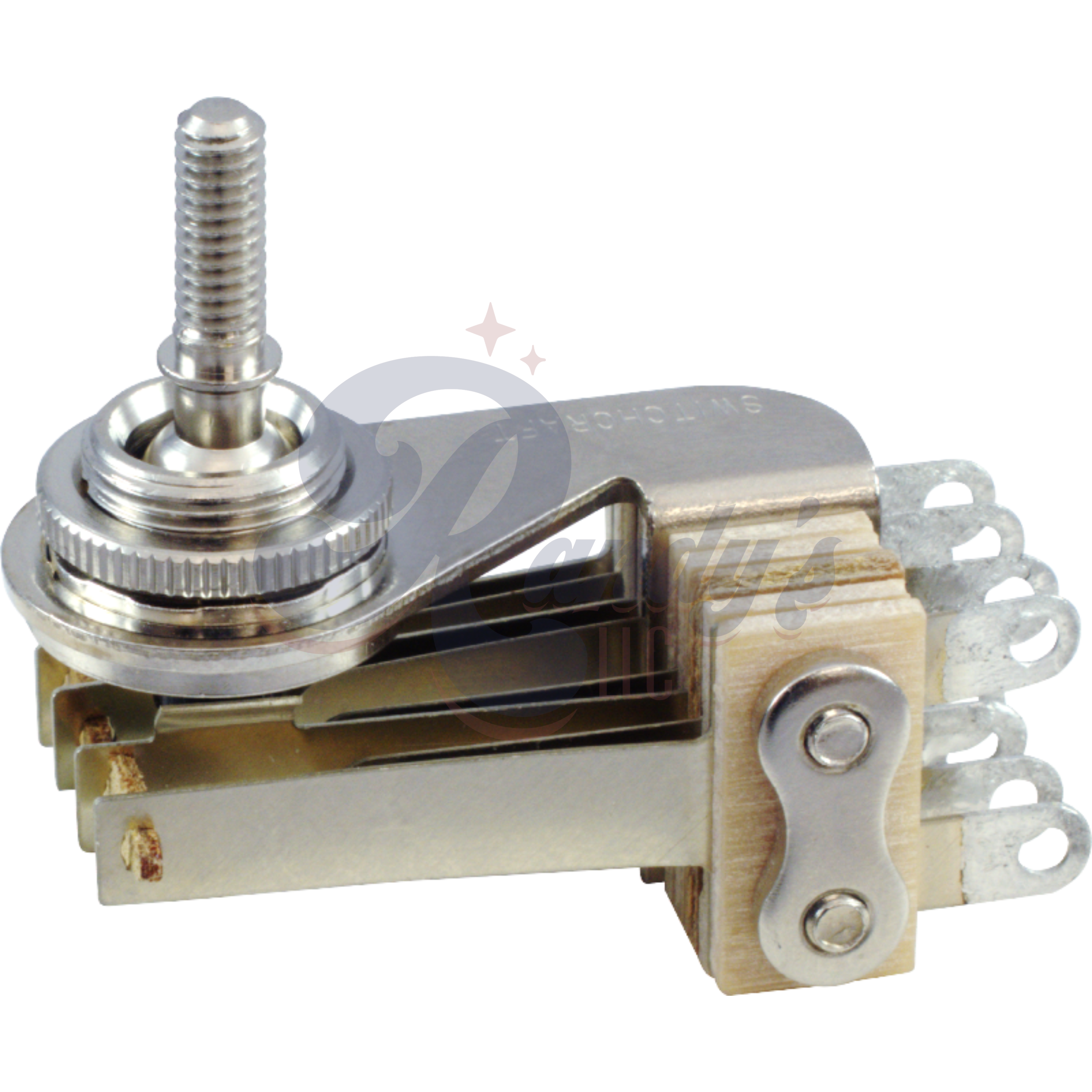 Switchcraft 3-Way Toggle Switch (Right-Angle) DPDT - Fits Gibson® SG® - Randy's LLC