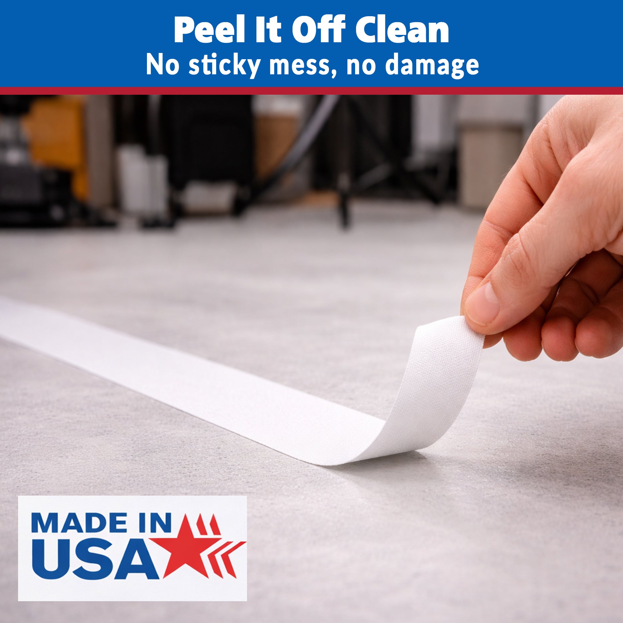 Gaffer Tape — White 1" x 60yd - Randy's LLC