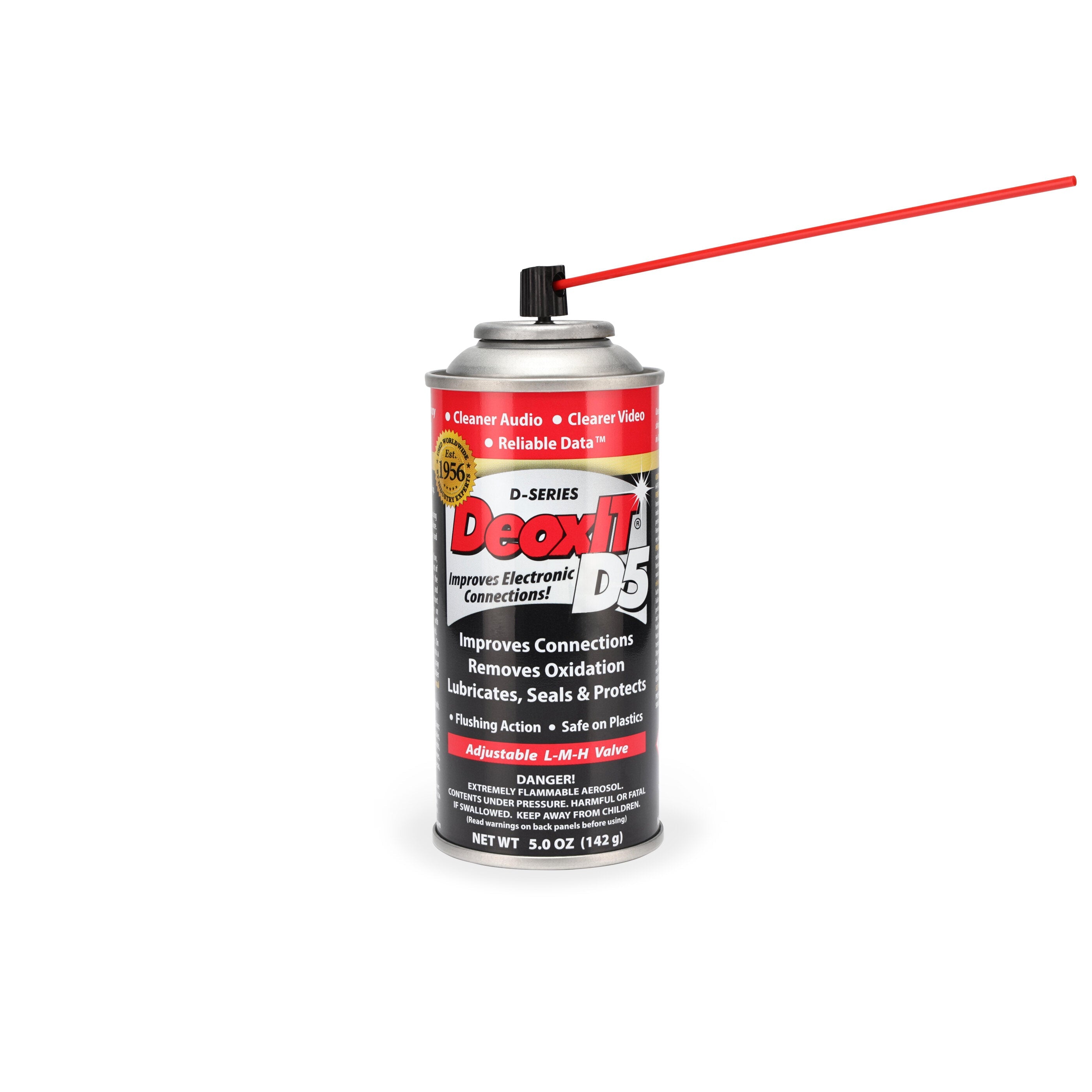 DeoxIT® D5 Spray for Scratchy Pots