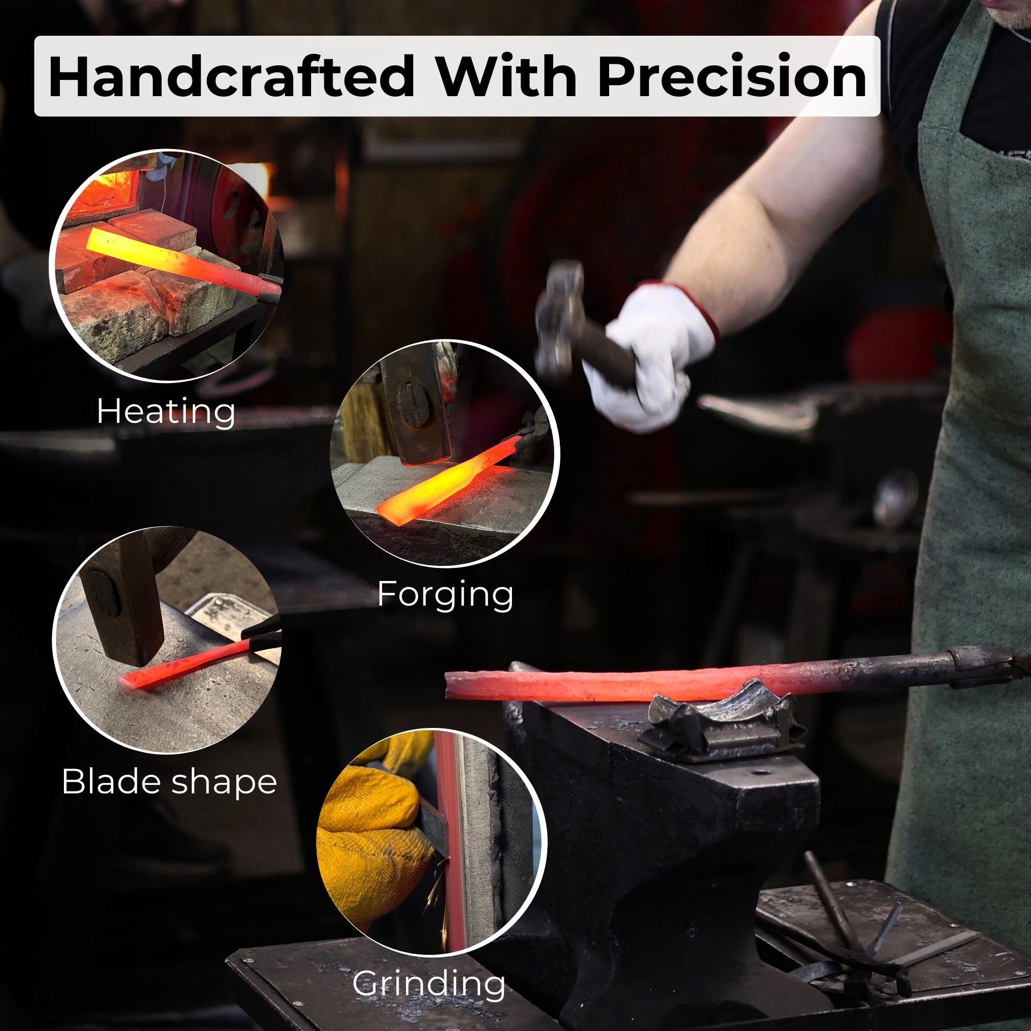 Angled Bevel Carving Chisel with Palm Handle – 10 mm (0.39 inches) - Randy's LLC