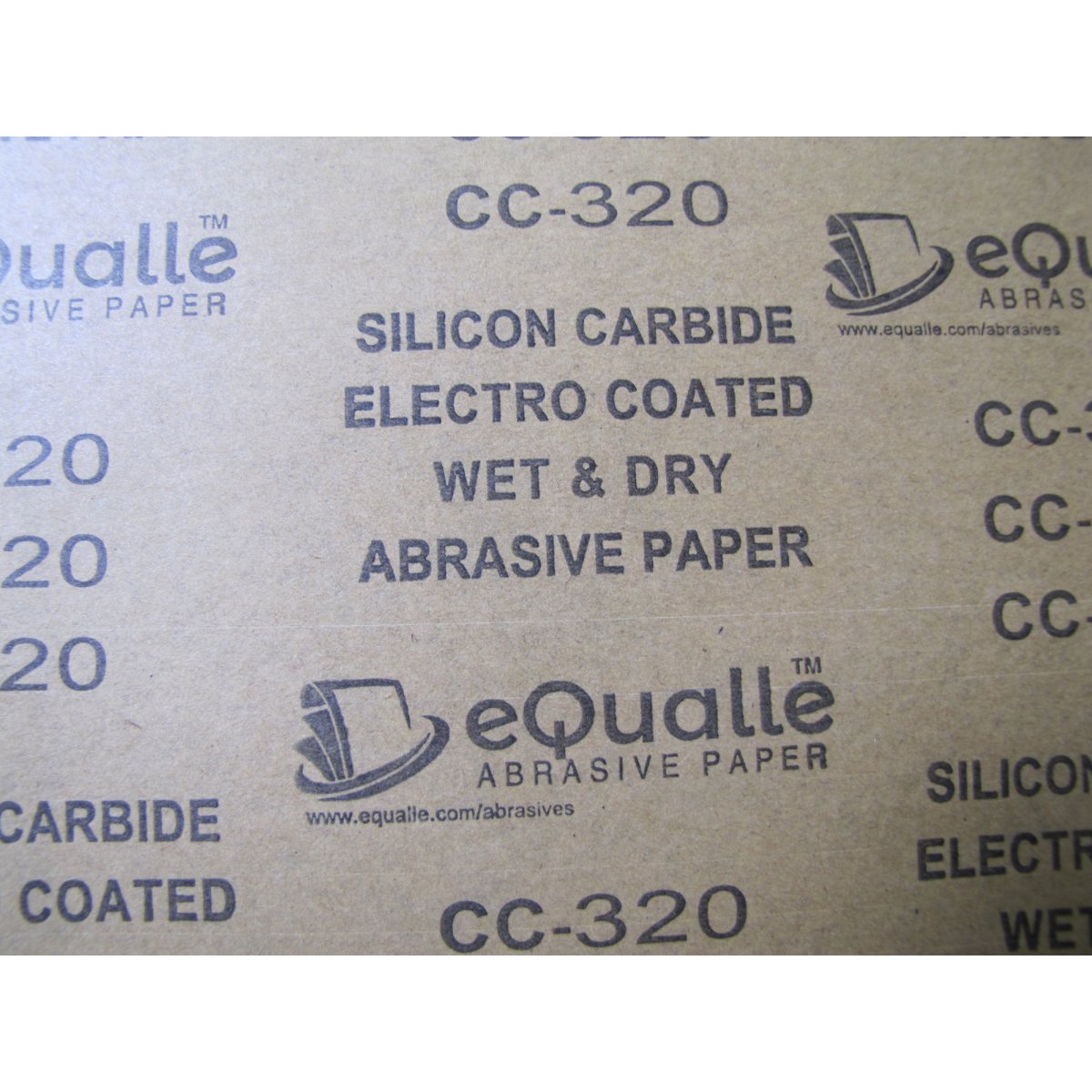 320 Grit Sandpaper Sheets – 25 Pack, 9x11 in, Wet or Dry Use - Randy's LLC