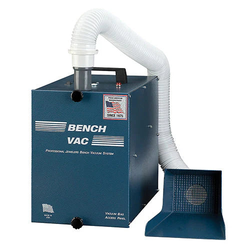 Bench Vacuum w/ Fish-Mouth Dust Collection & Charcoal Filters - Randy's LLC