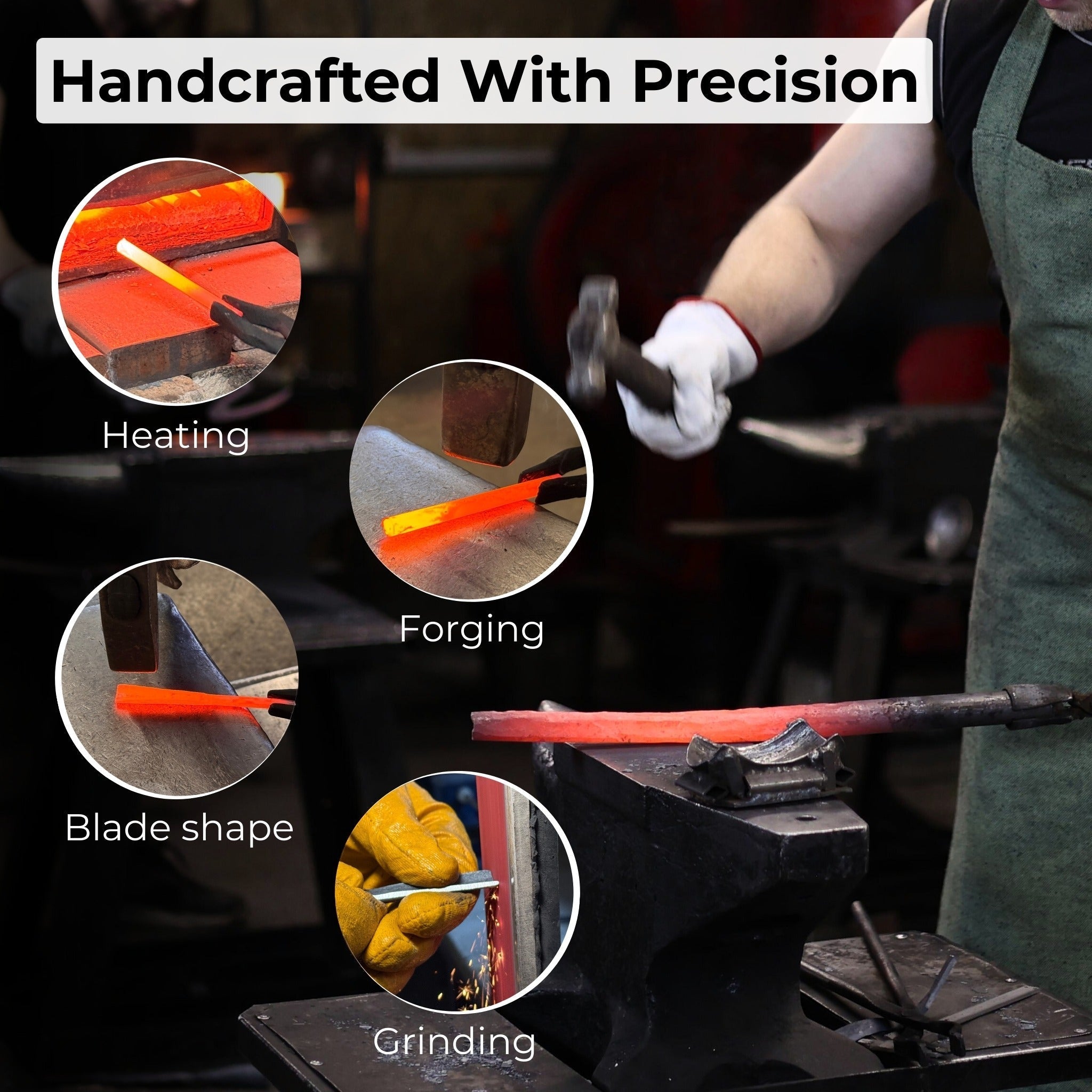 Bent Carving Gouge with Palm Handle – 8 mm / 12 mm (0.31 / 0.47 inches) - Randy's LLC