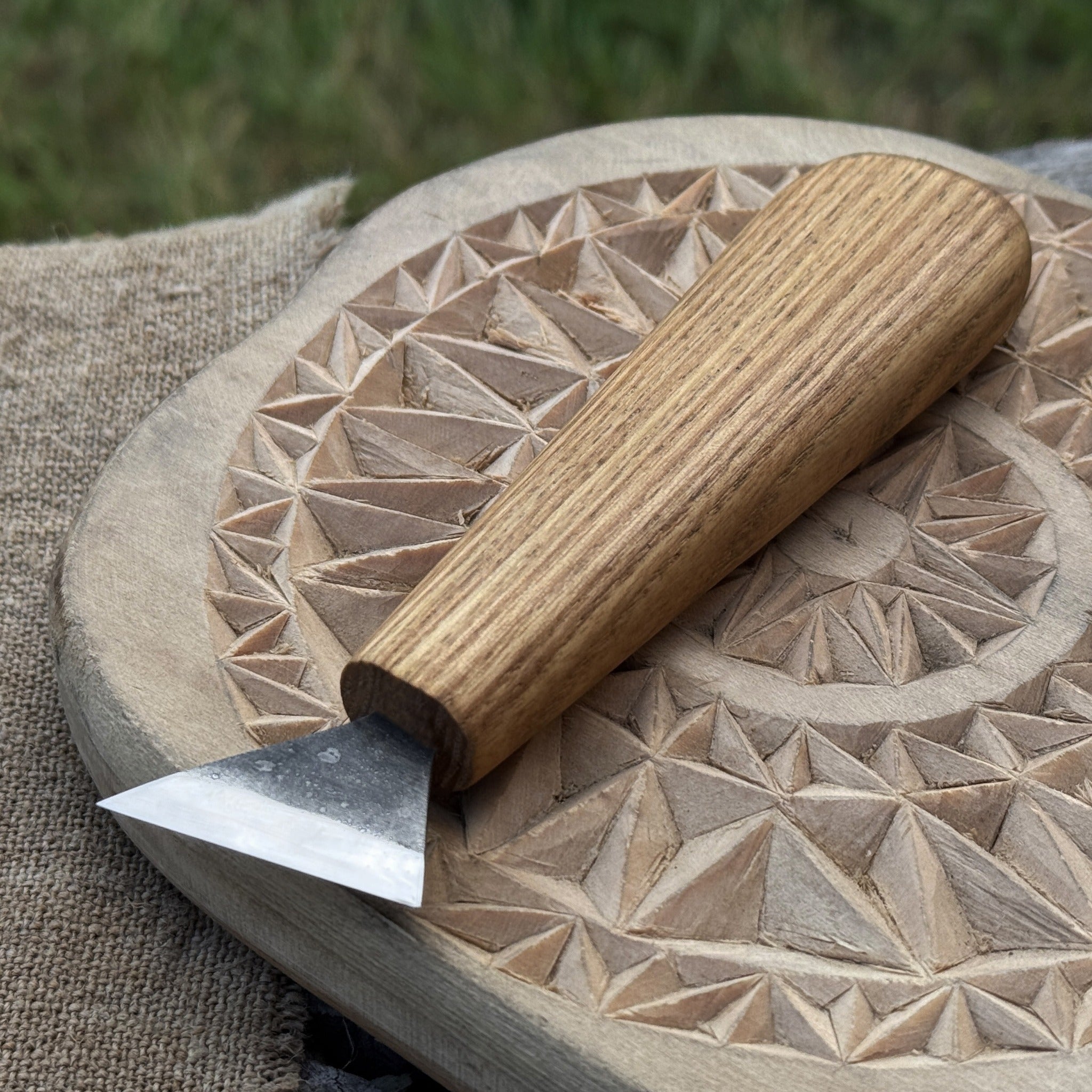 Bevel Edge Carving Knife, 3.5 cm (1.38 inches) - Randy's LLC