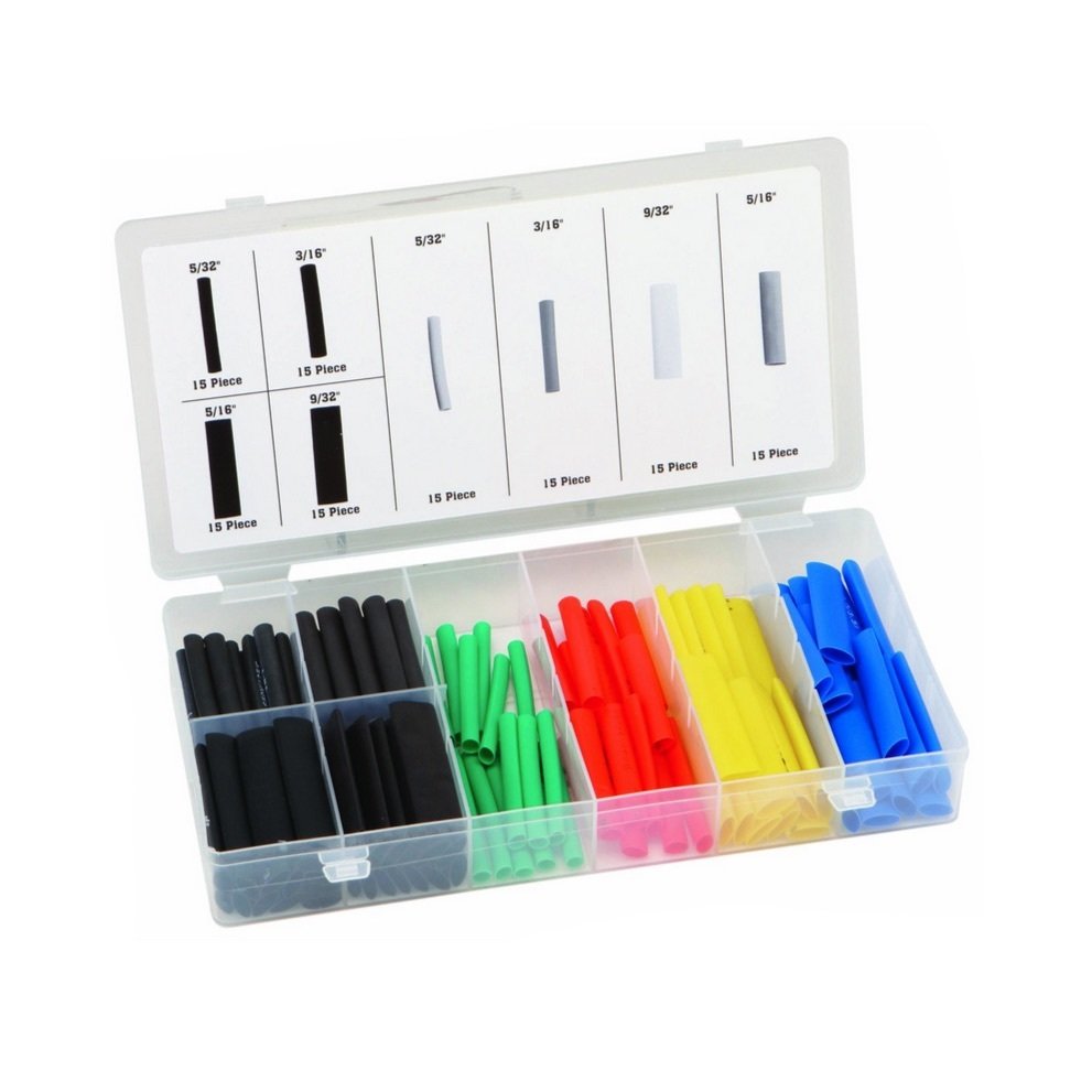 Heat Shrink Tubing Assortment & Case (120-Piece) - Randy's LLC