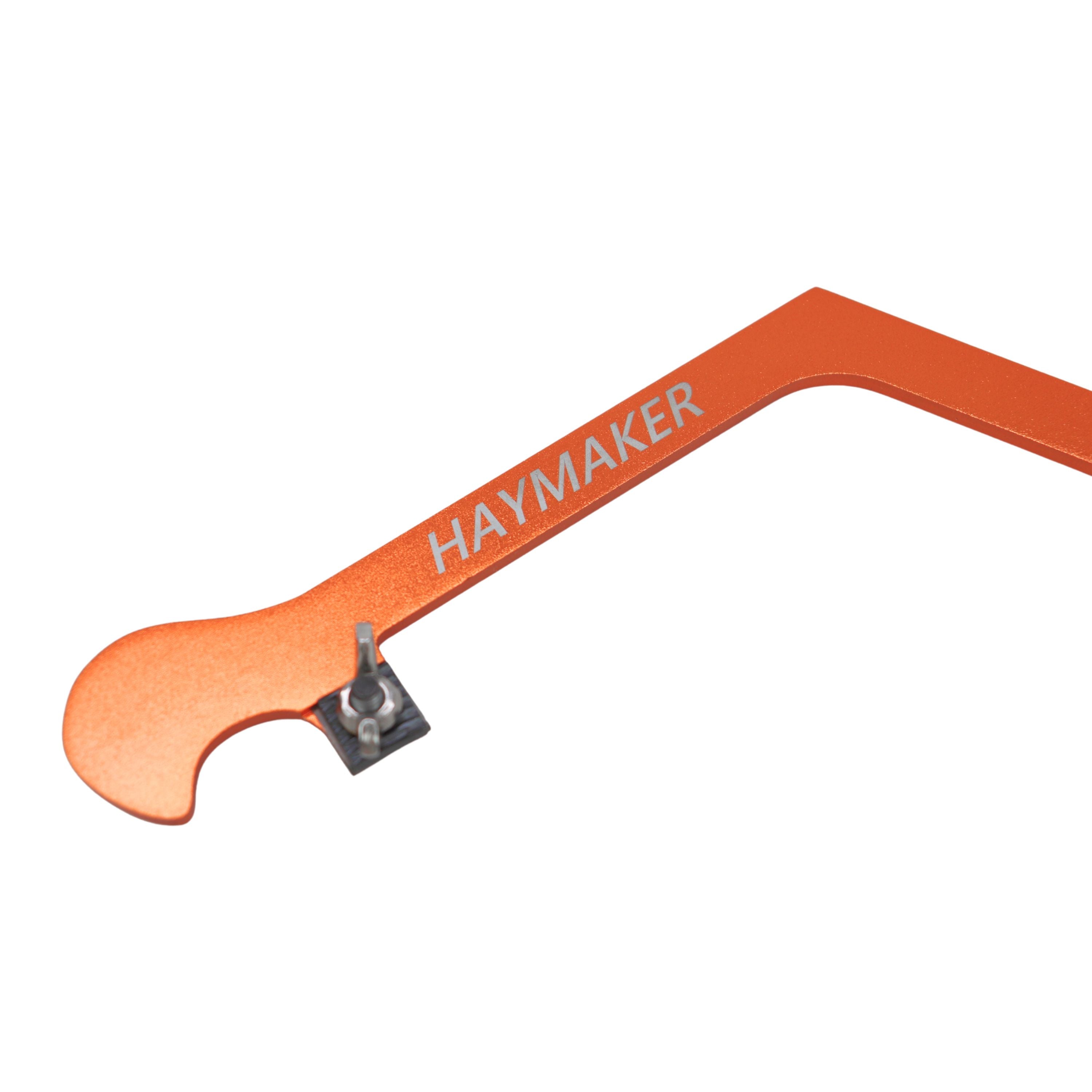 "Haymaker" Coping Saw for Fingerboard Inlays - Special Edition Orange - Randy's LLC