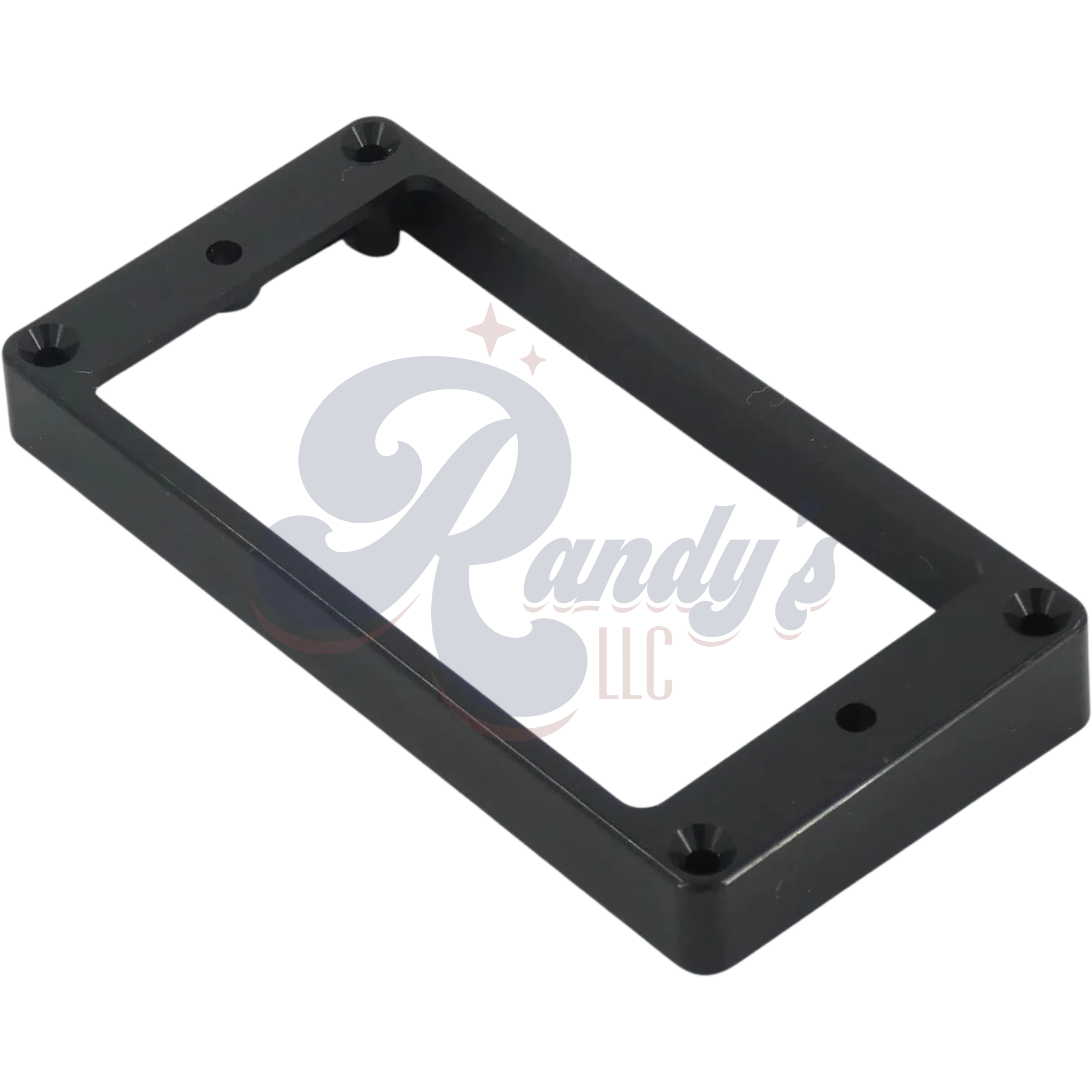 HOSCO Humbucker Mounting Ring (Non-Tapered) Black - Fits Gibson® - Randy's LLC