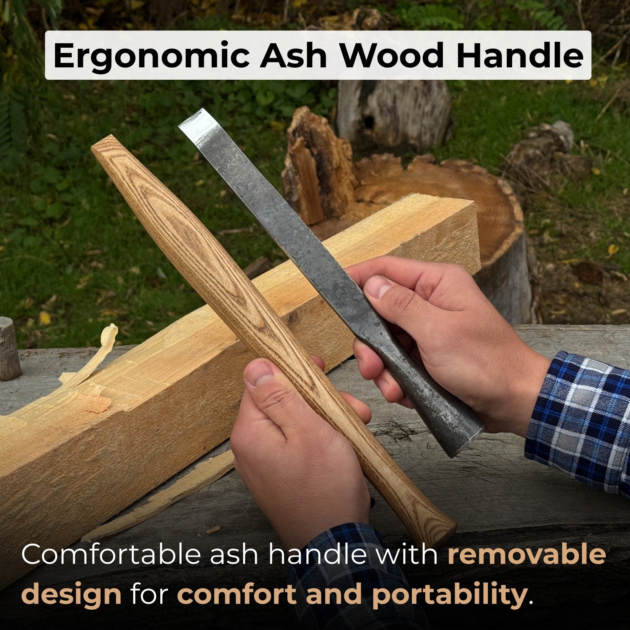 Carpenters Slick Chisel, 20 - 100 mm (0.8 - 3.9 inches) - Randy's LLC