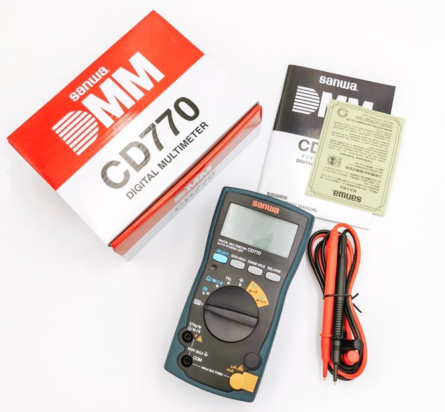 CD770 Digital Multimeter w/ Continuity Buzzer - Randy's LLC