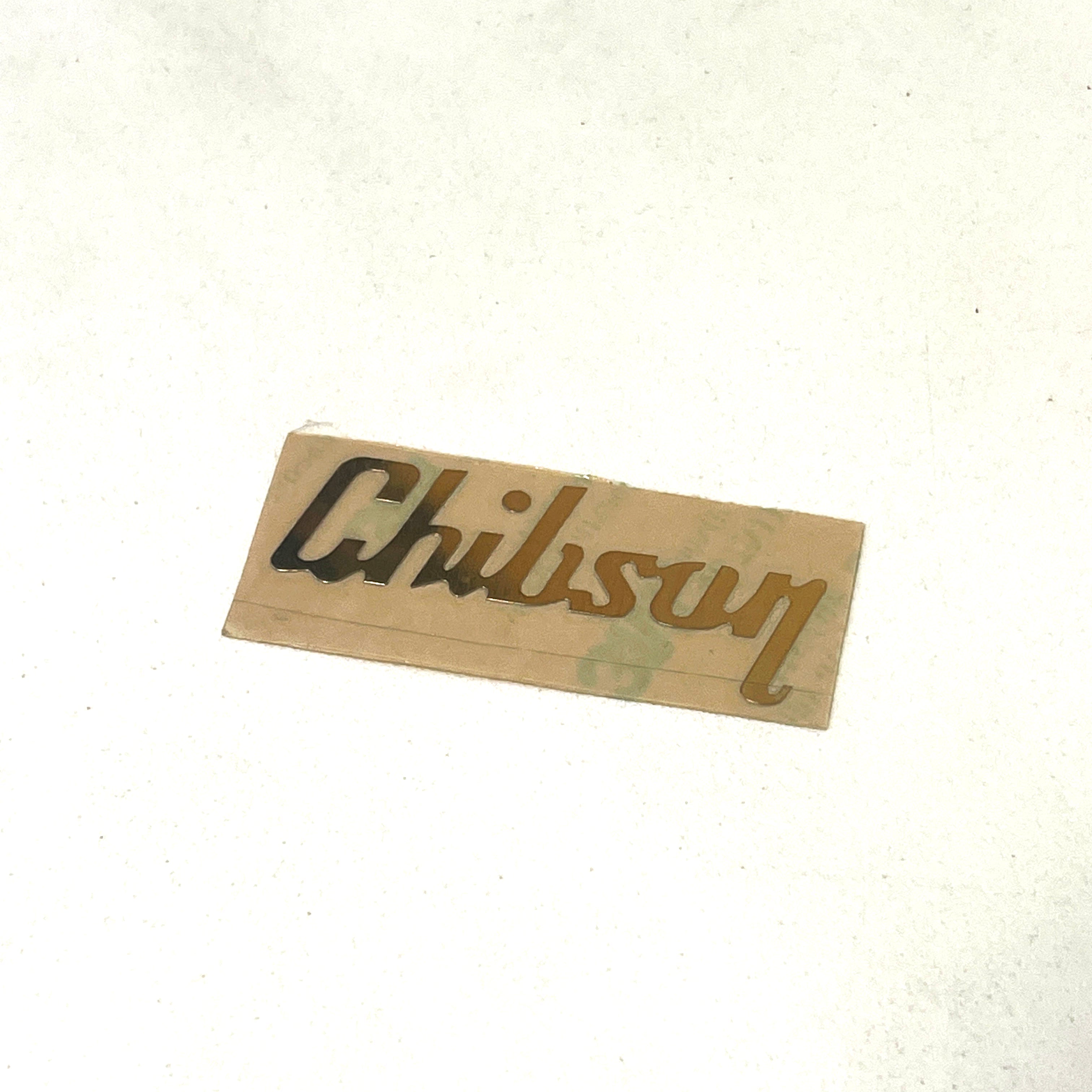 Gold Foil Chibson Headstock Decal (2 Pack) - Randy's LLC
