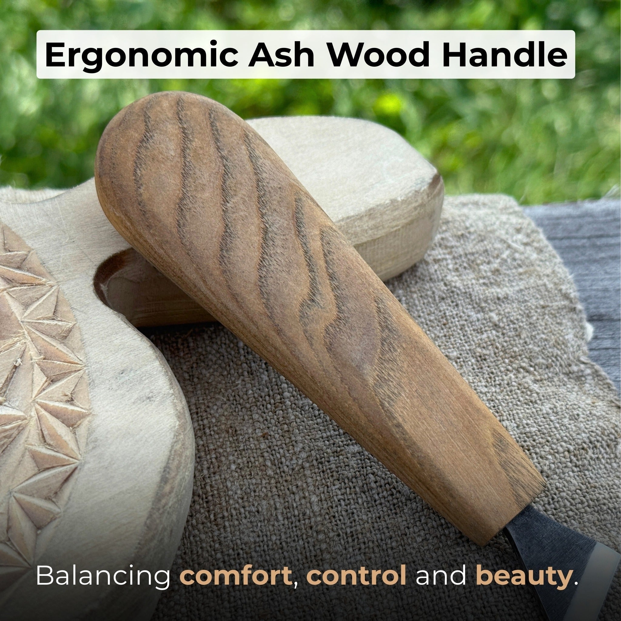 Chip Carving Knife, 2.5 cm (1 inch) - Randy's LLC