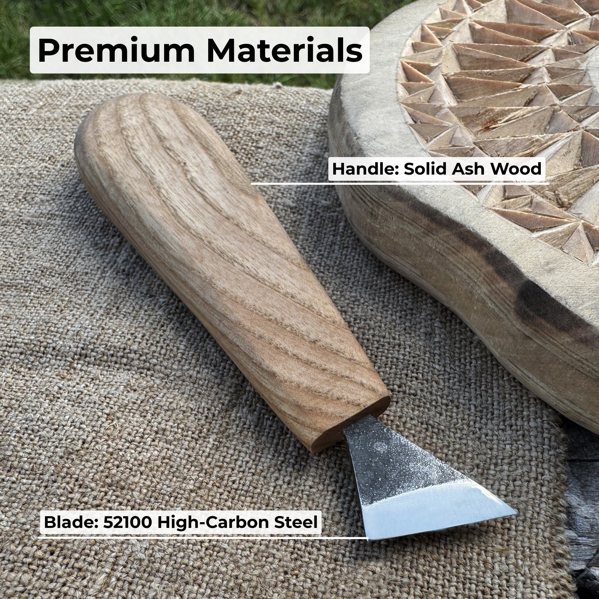 Chip Carving Knife, 2.5 cm (1 inch) - Randy's LLC