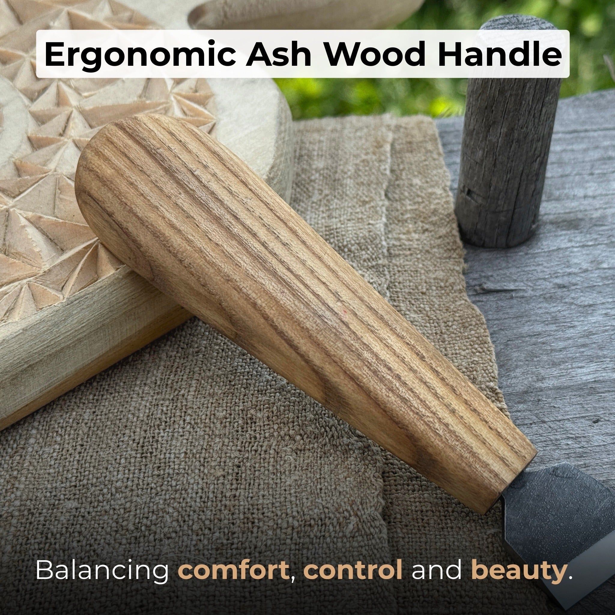 Chip Carving Knife, 3 cm (1.2 inches) - Randy's LLC