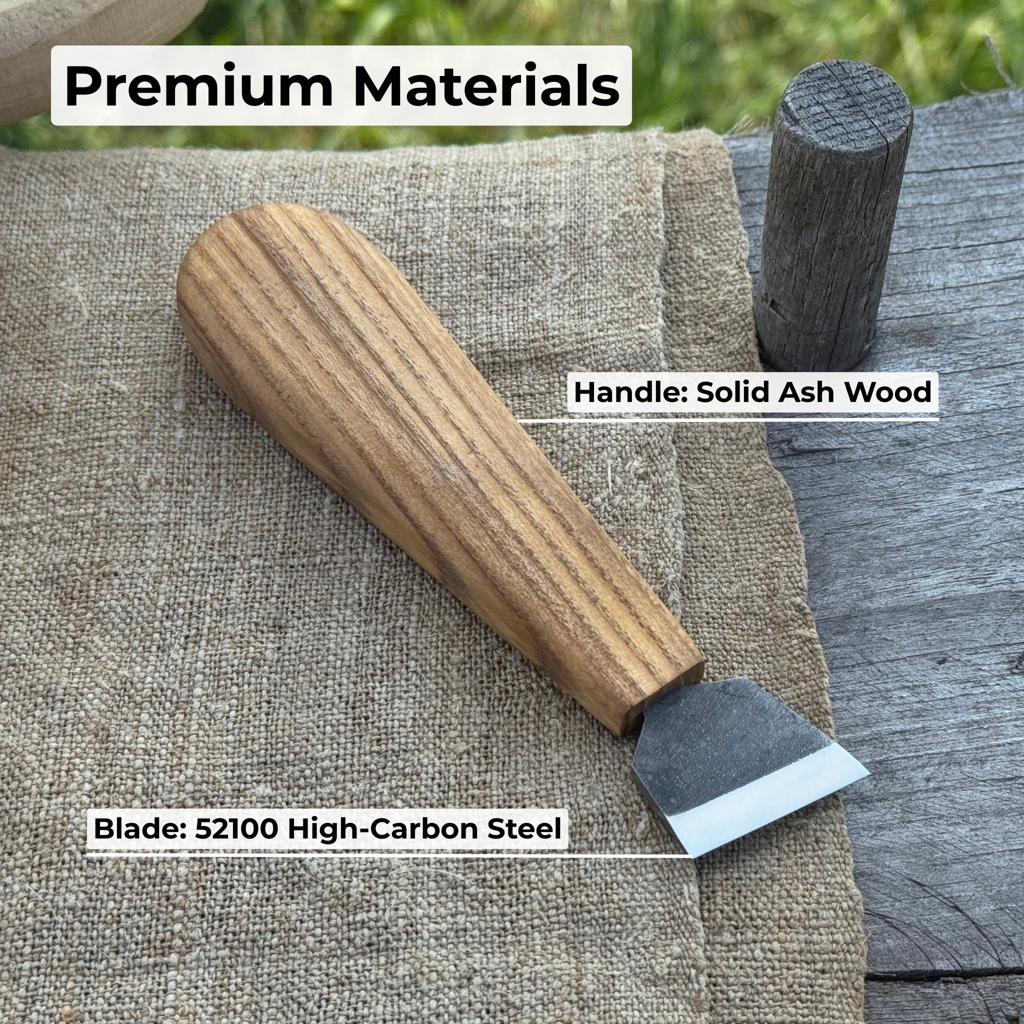 Chip Carving Knife, 3 cm (1.2 inches) - Randy's LLC