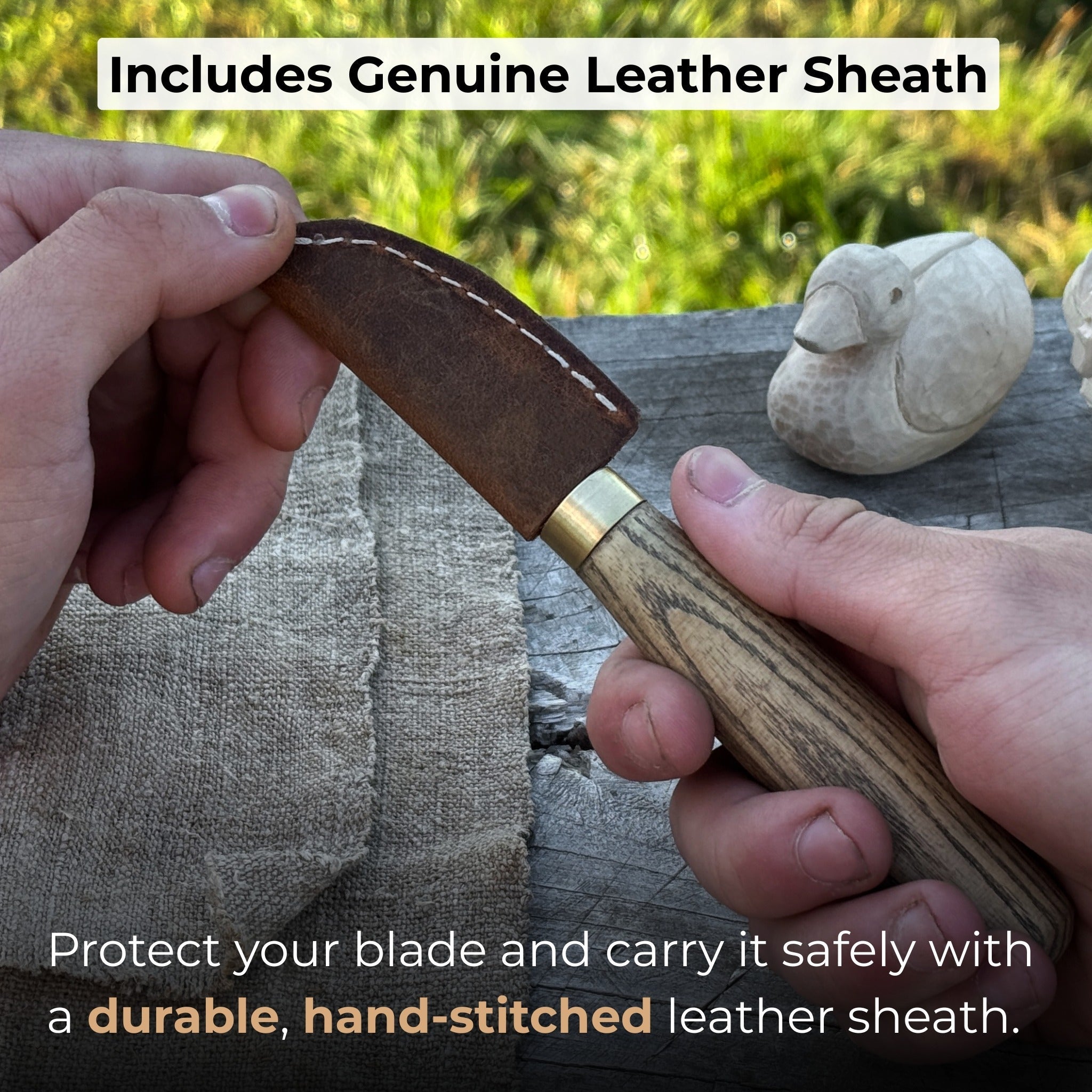 Chip Carving Knife, 5.5 cm (2.2 inches) - Randy's LLC