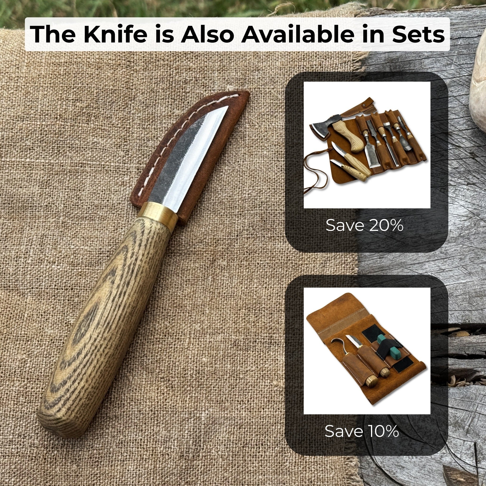 Chip Carving Knife, 5.5 cm (2.2 inches) - Randy's LLC