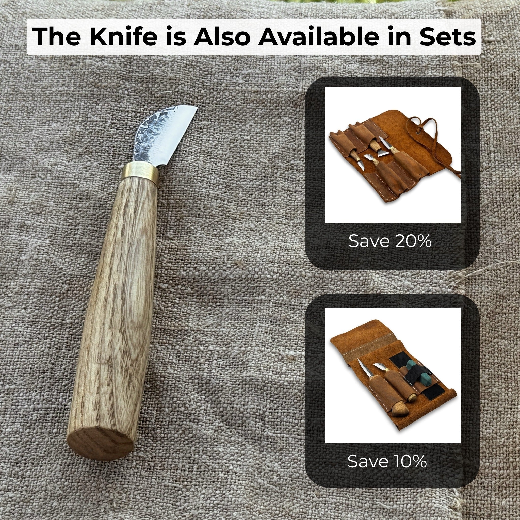 Chip Carving Knife, blade 3 cm (1.2 inches) - Randy's LLC