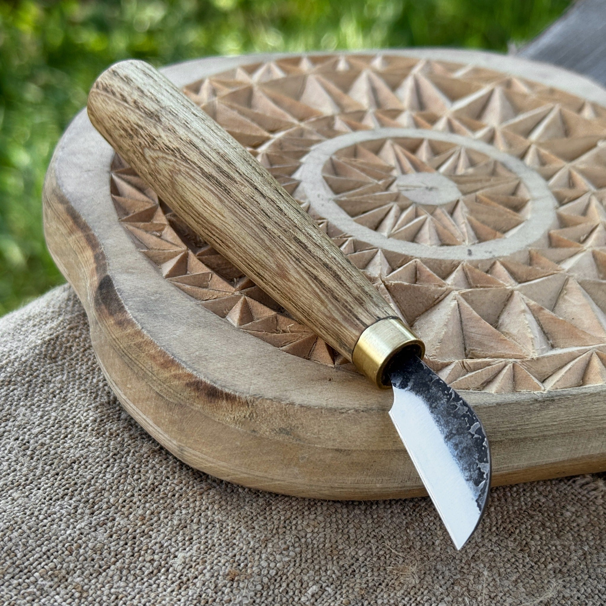 Chip Carving Knife, blade 3 cm (1.2 inches) - Randy's LLC