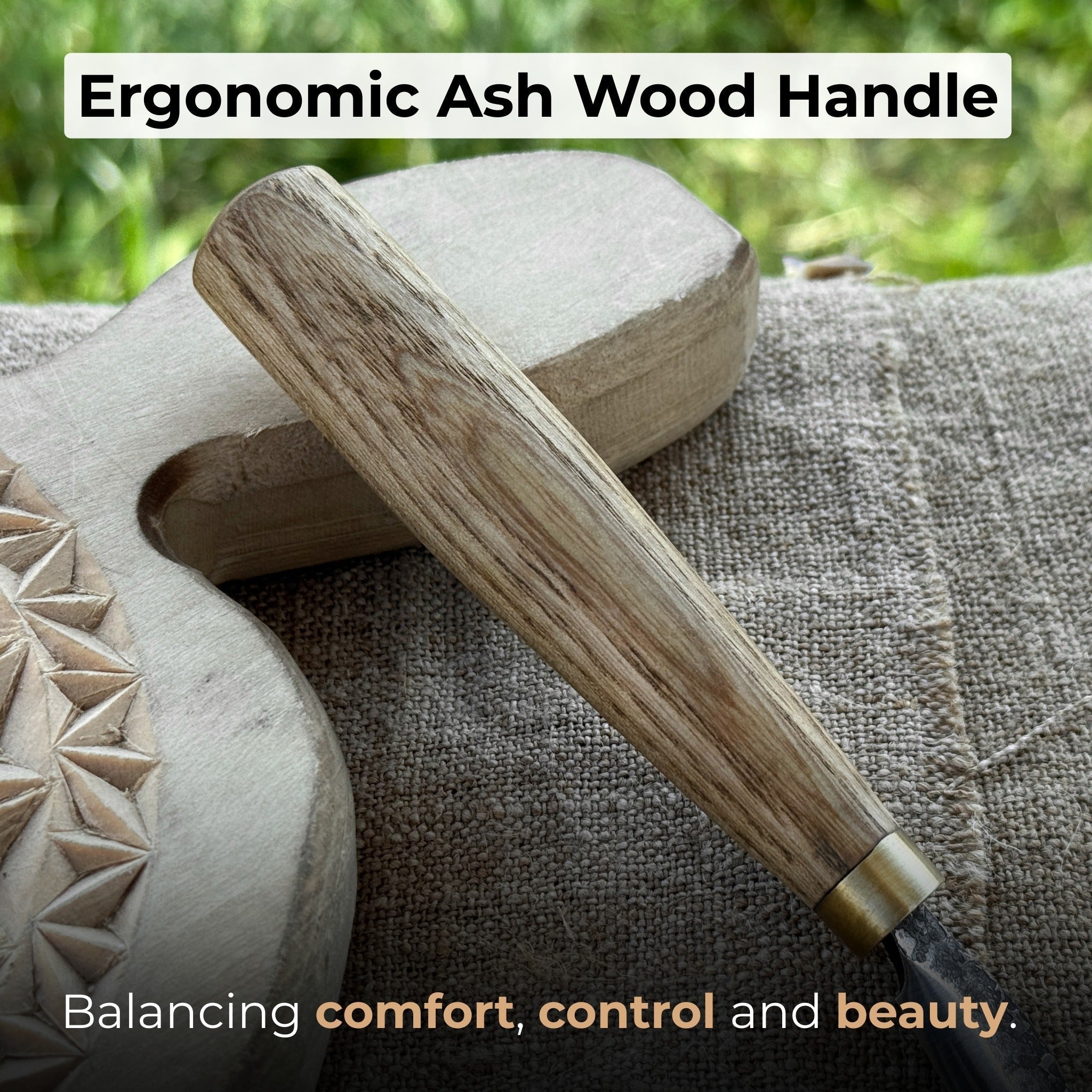 Chip Carving Knife, blade 3 cm (1.2 inches) - Randy's LLC