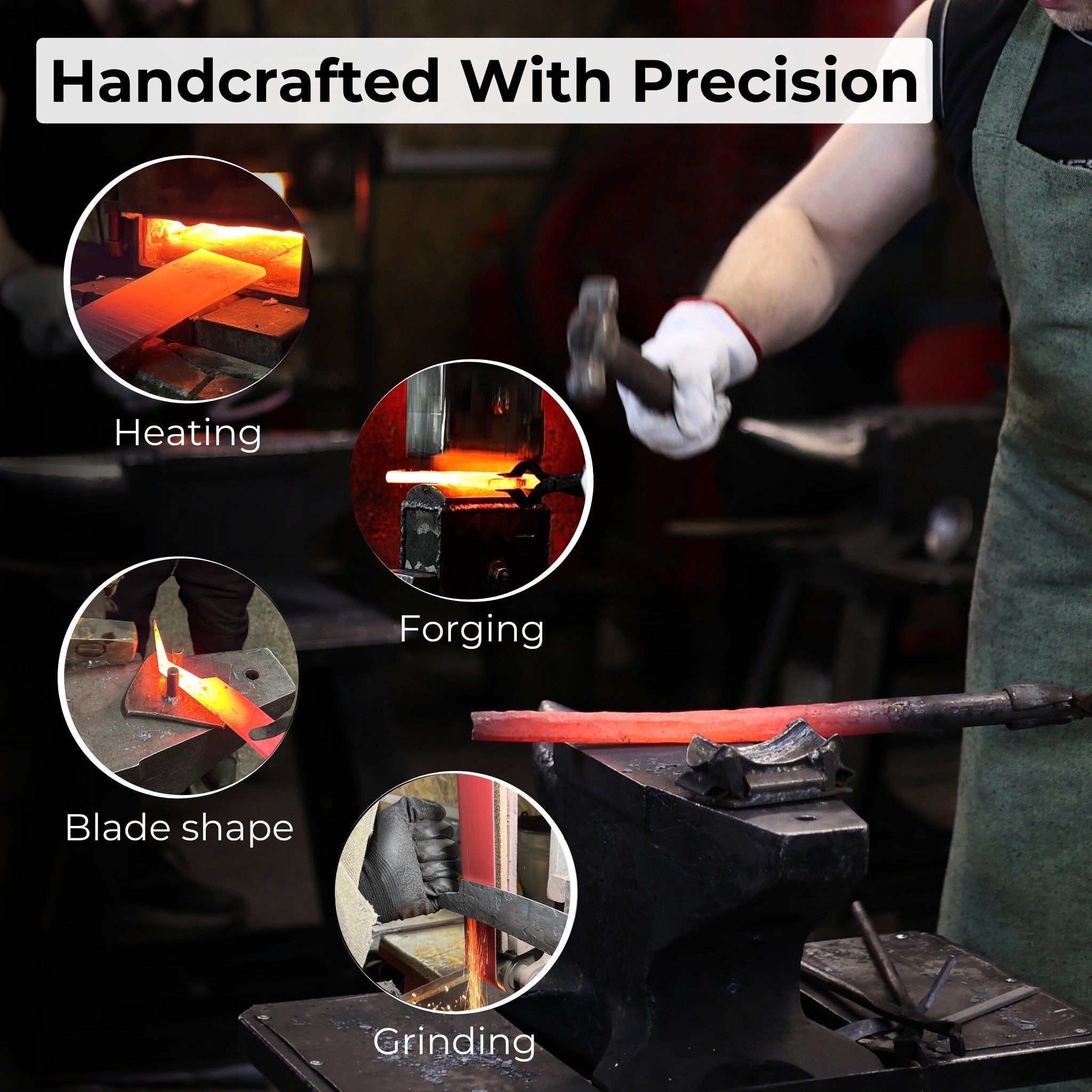 Curved Draw Knife (Push/Pull Shave), 14.5 cm (5.7 inch) Cutting Edge - Randy's LLC