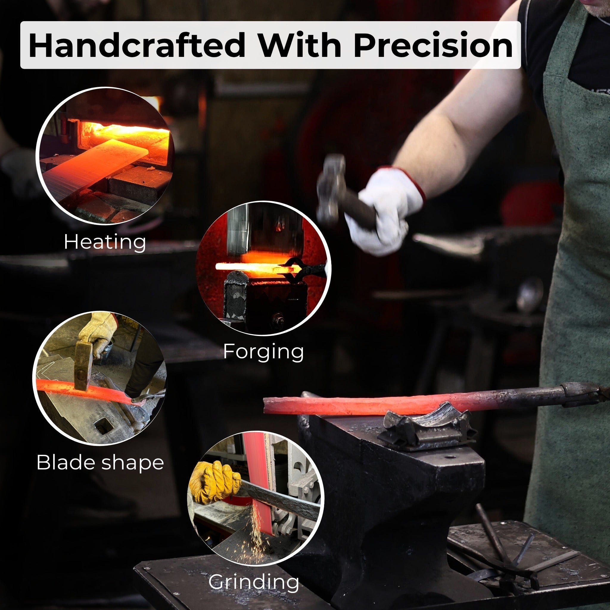 Curved Draw Knife (Push/Pull Shave), 25.5 cm (10 inch) Cutting Edge - Randy's LLC