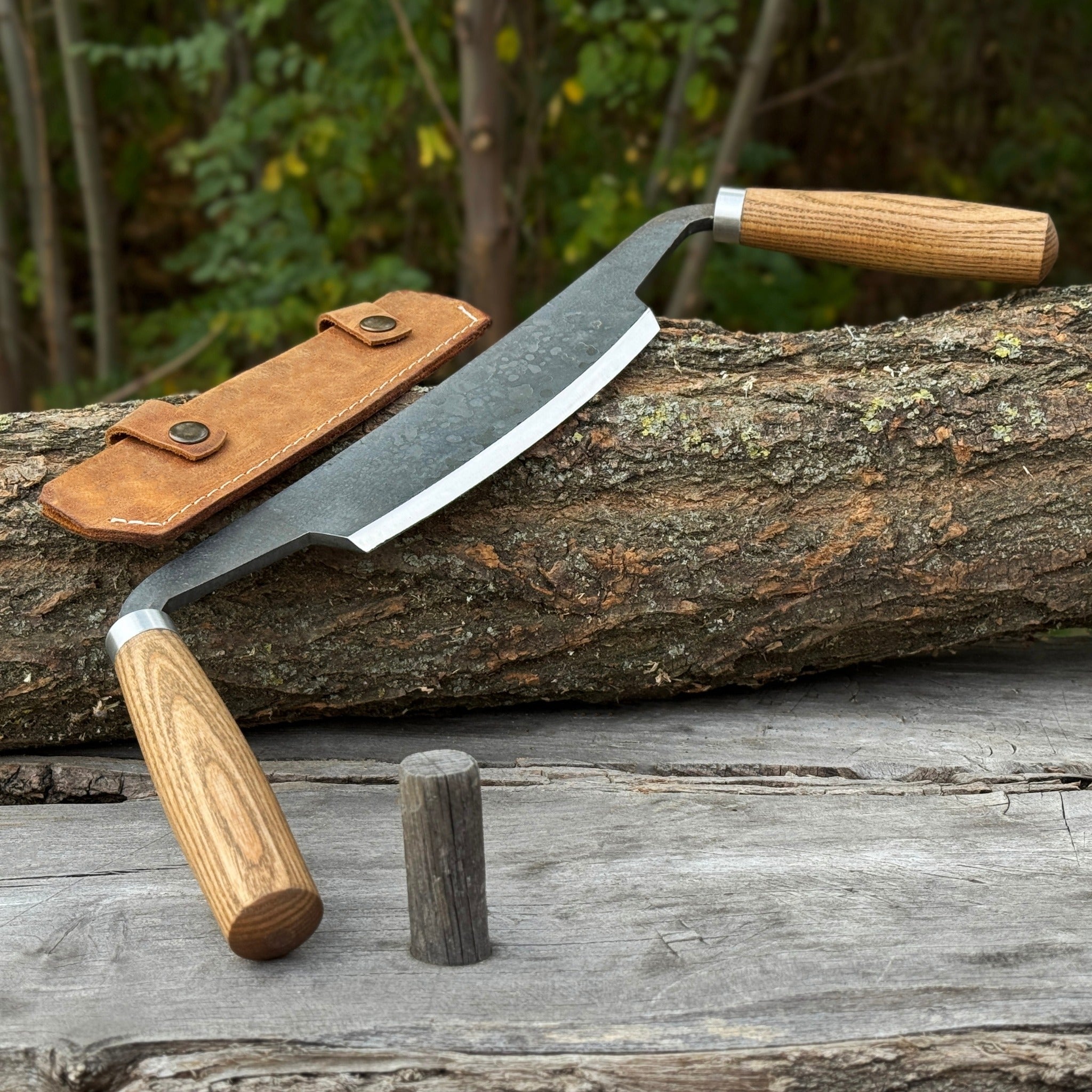 Curved Drawknife (Push/Pull), 14.5 cm (5.7 inches) - Randy's LLC