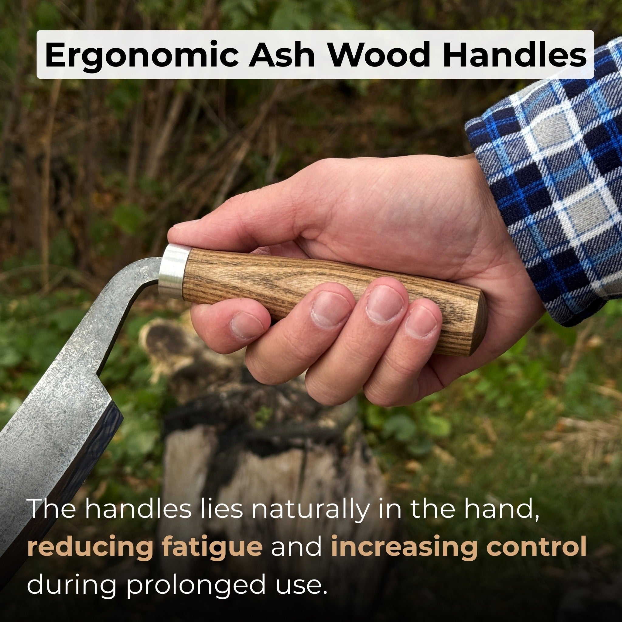 Curved Drawknife (Push/Pull), 14.5 cm (5.7 inches) - Randy's LLC